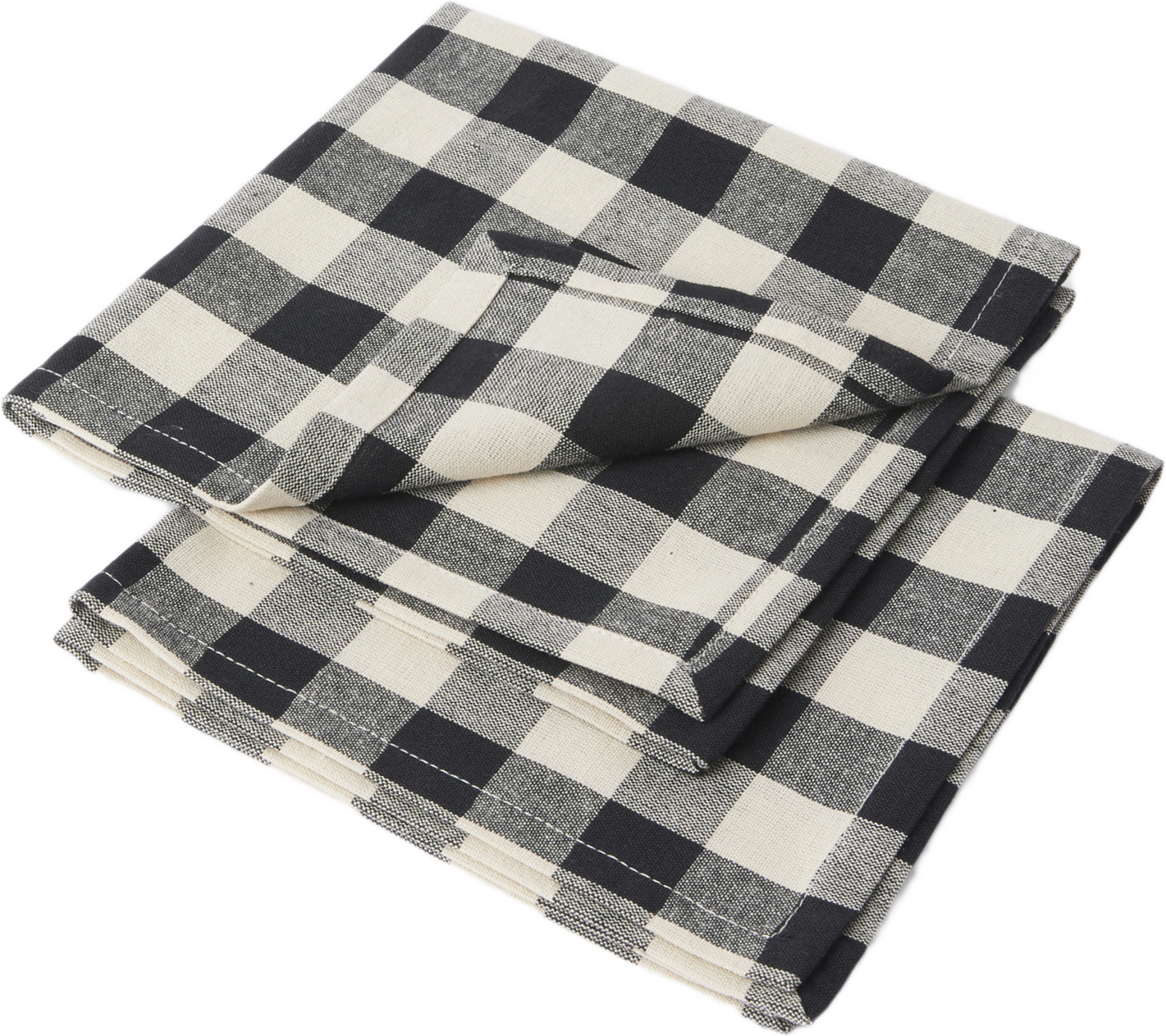 Bomullsservetter GINGHAM, 2-pack