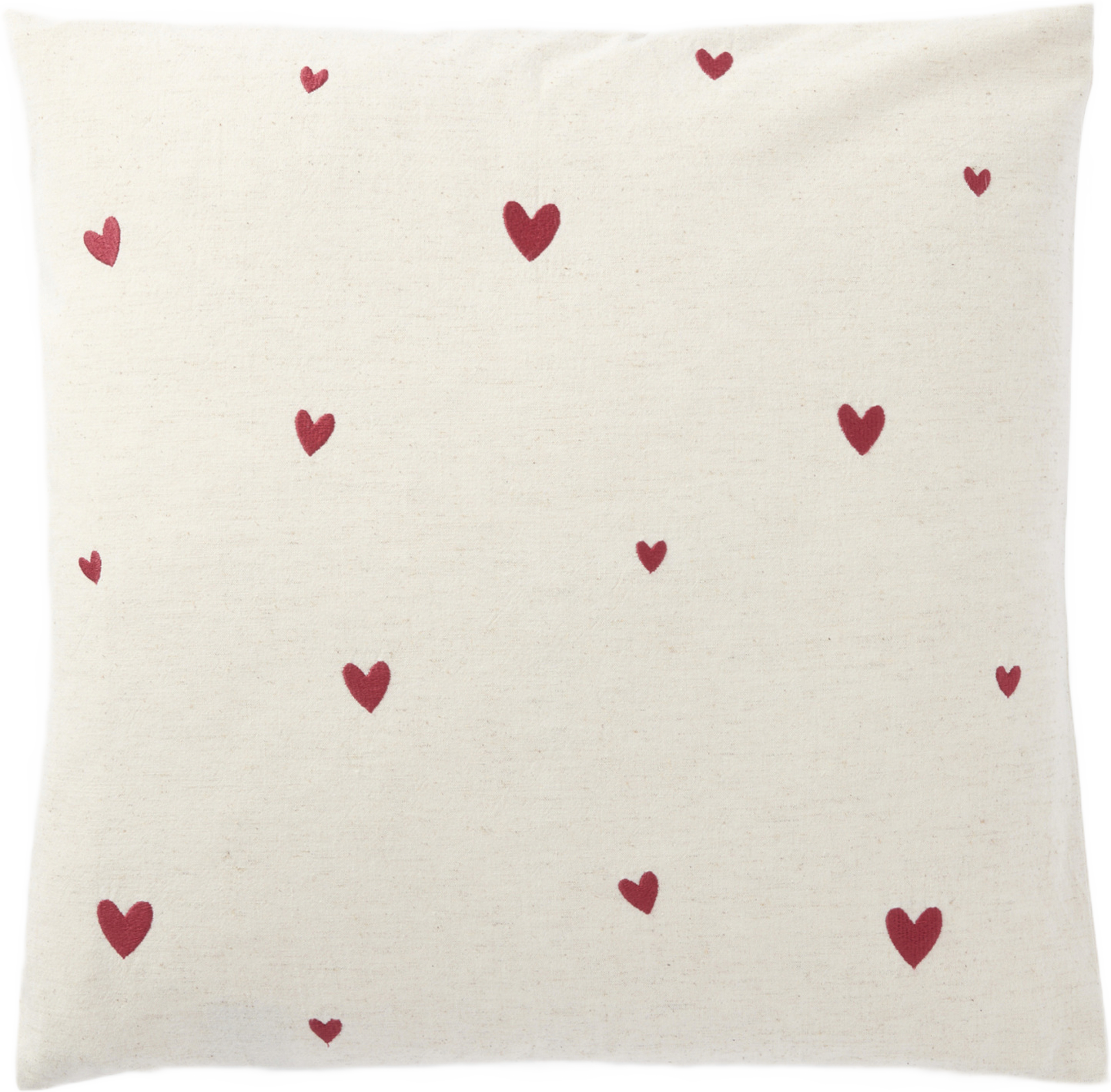 Kuddfodral i linnemix VALENTINES 50x50 cm