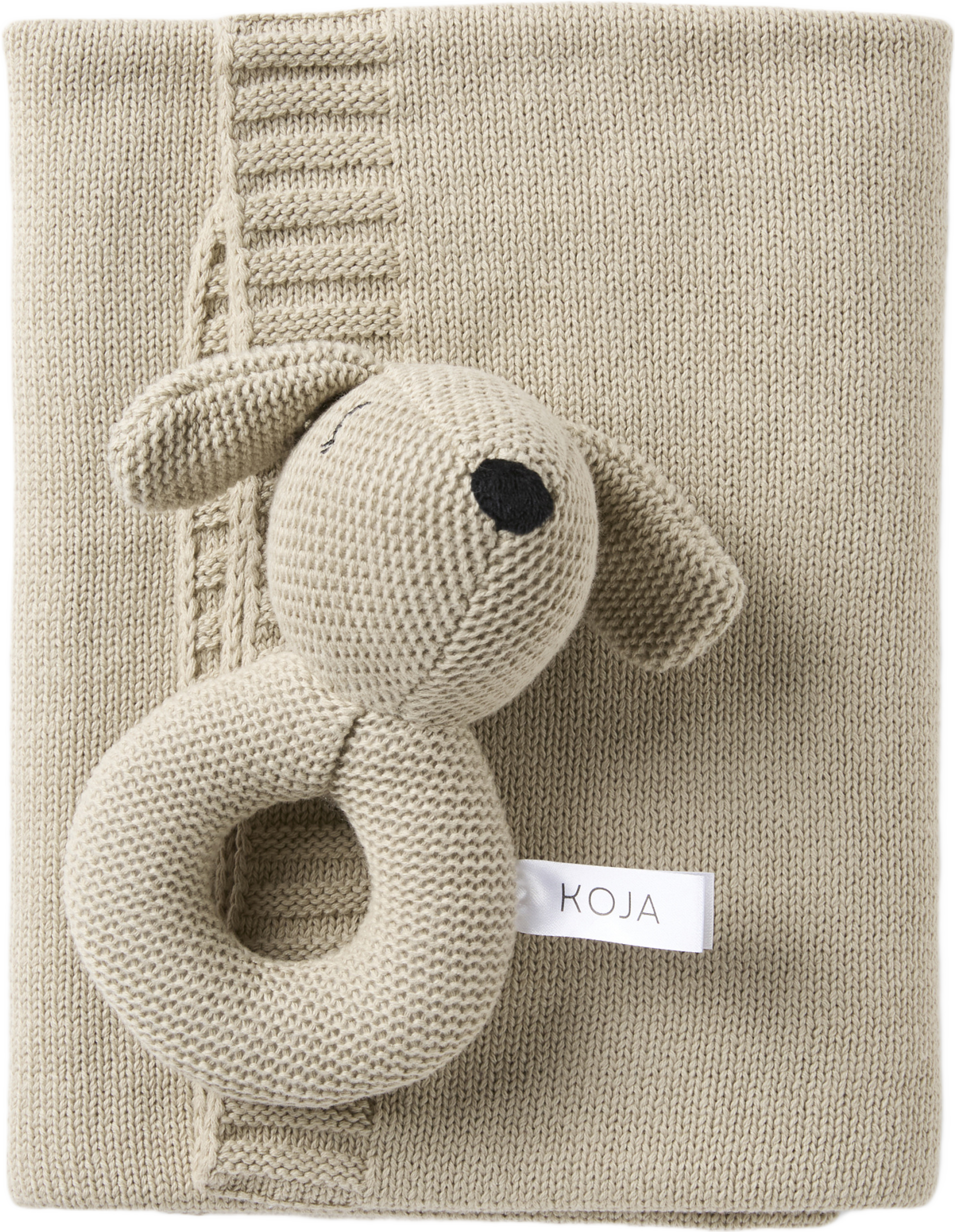 Presentkit skallra + filt MAJA