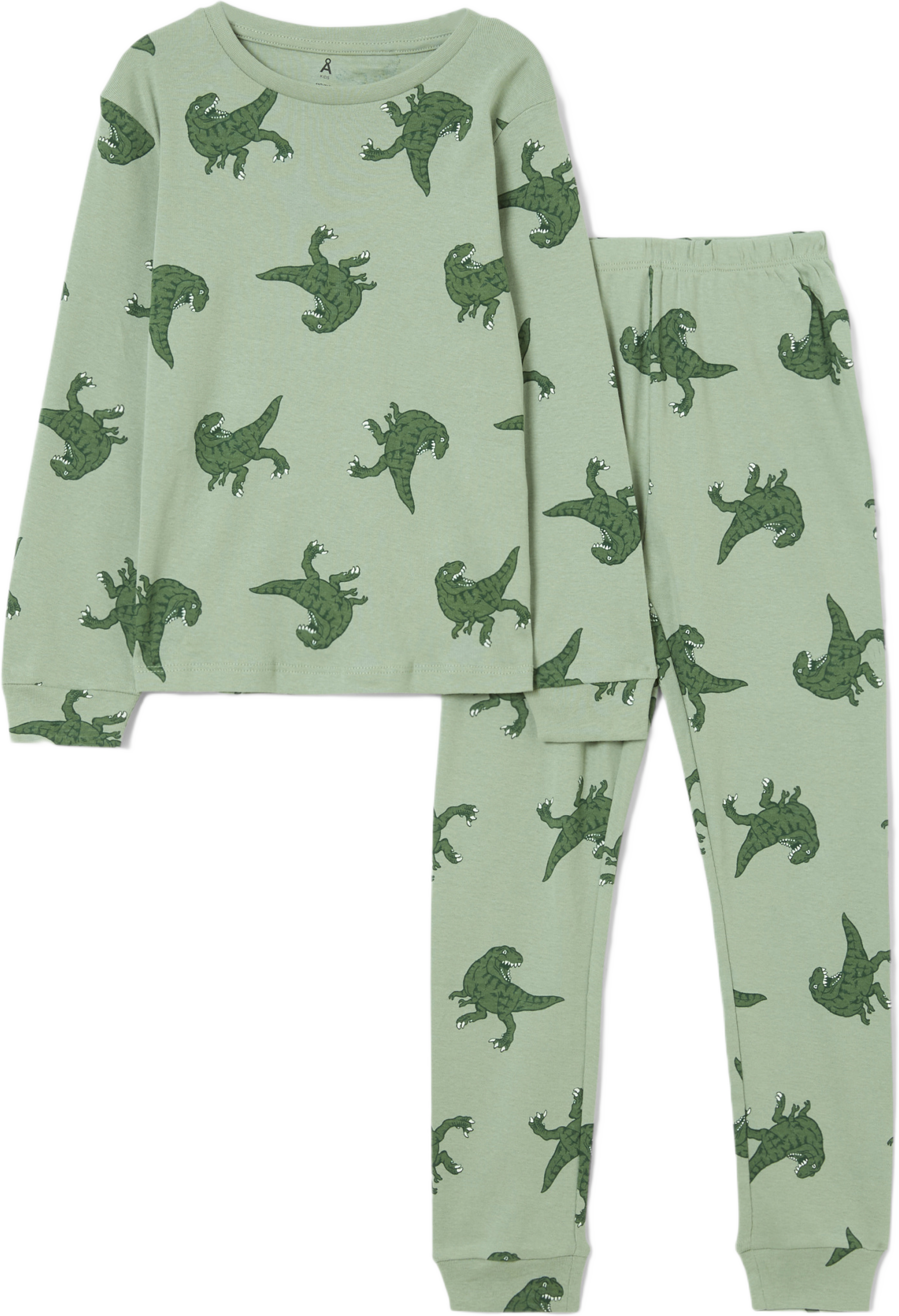 Pyjamas med tryck POW