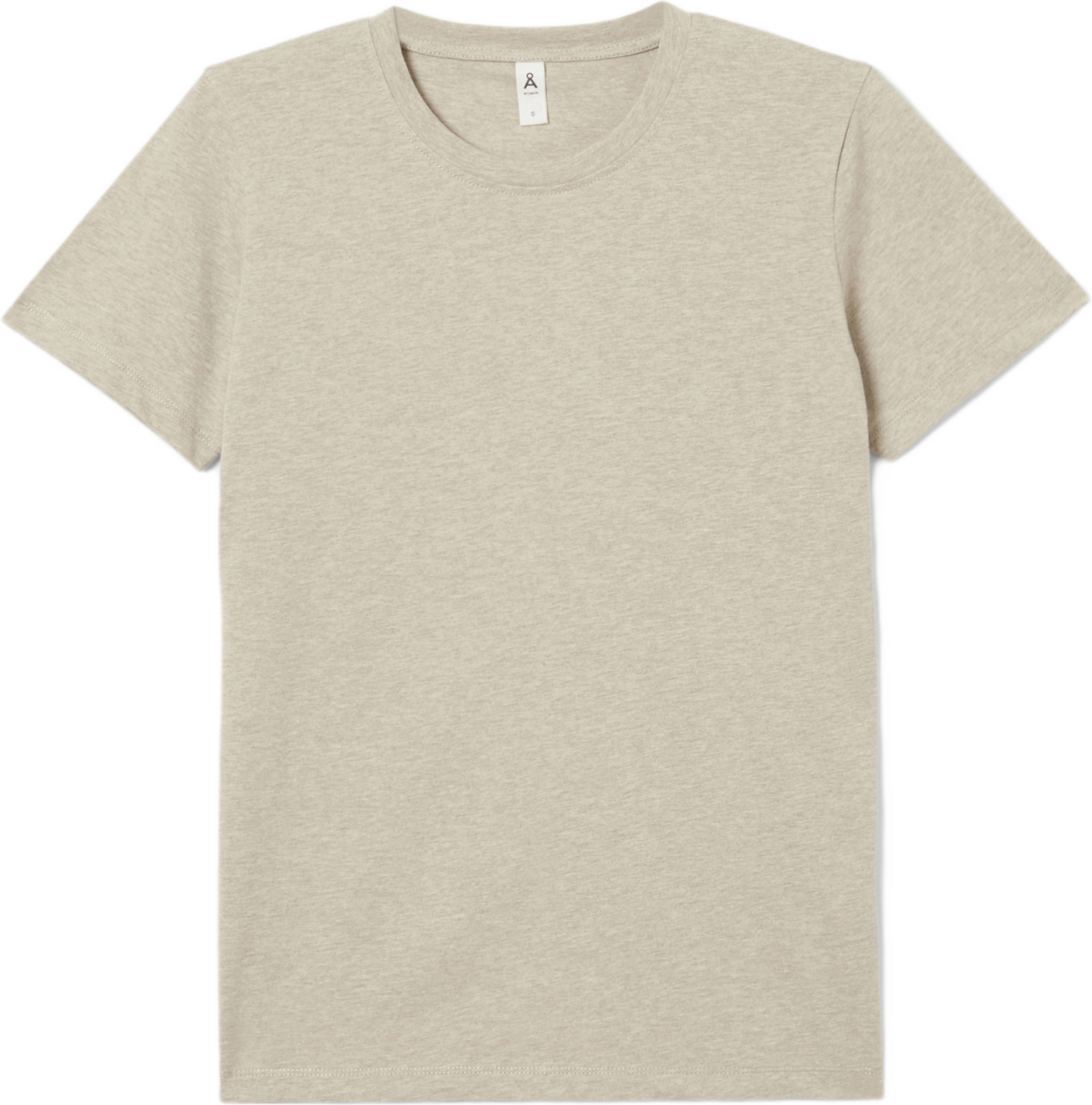 T-shirt i ekologisk bomull ANNA melange