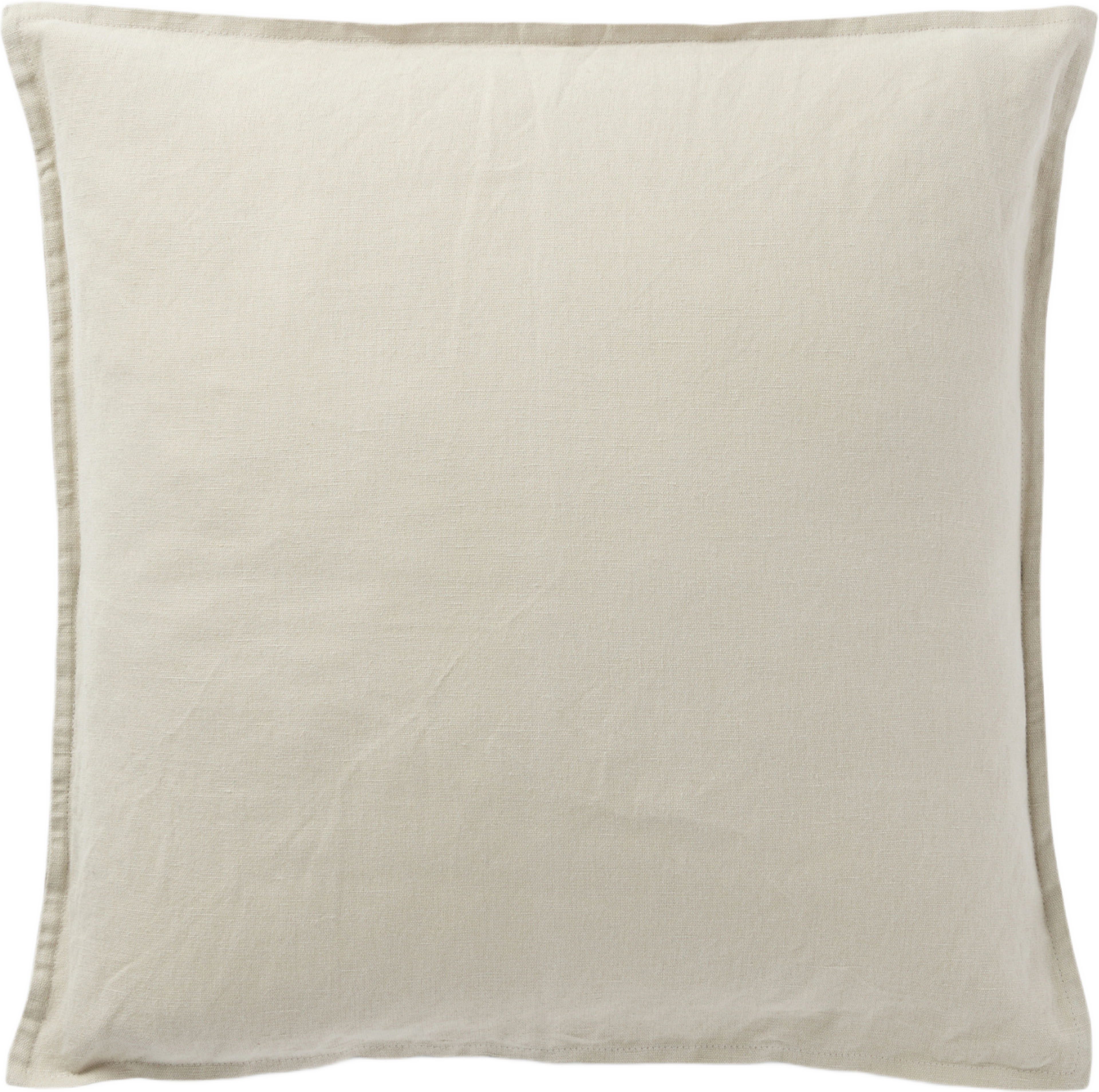 Kuddfodral i linnemix LINE 50x50 cm