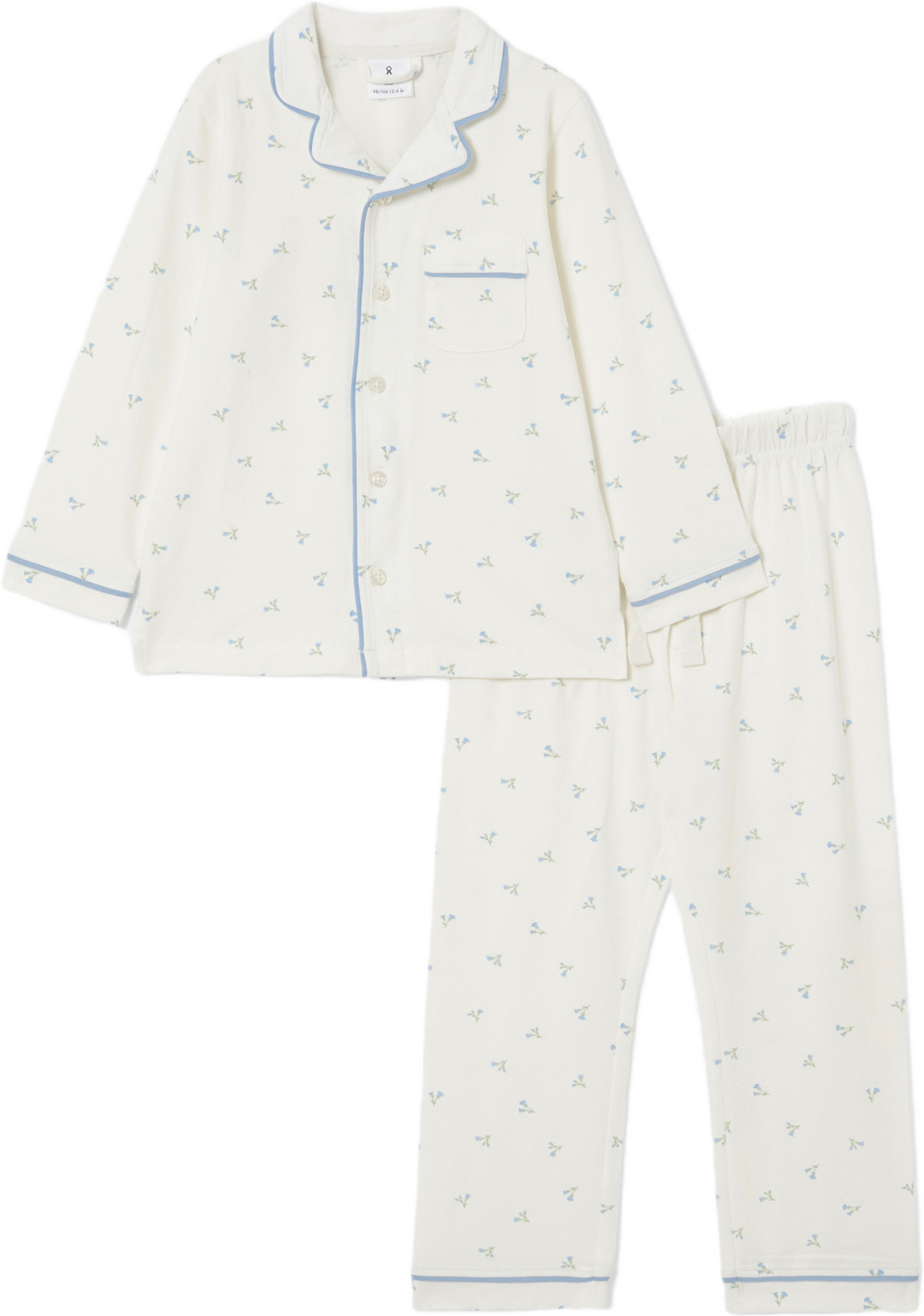 Mönstrad pyjamas POPPY
