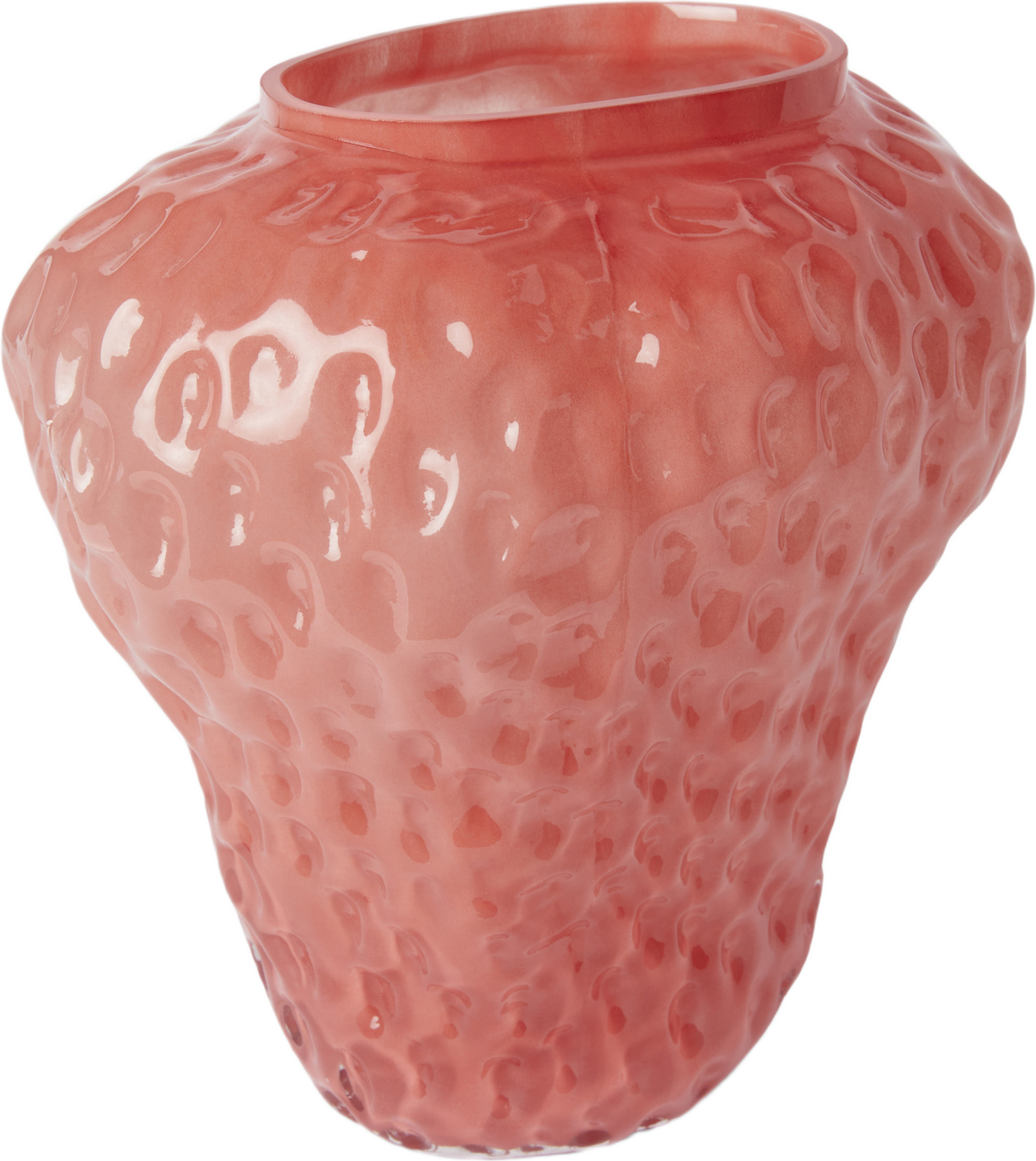 Vas STRAWBERRY 25 cm, från Åhléns Home, i färgen Red. Klicka för att öppna bilden i stort format