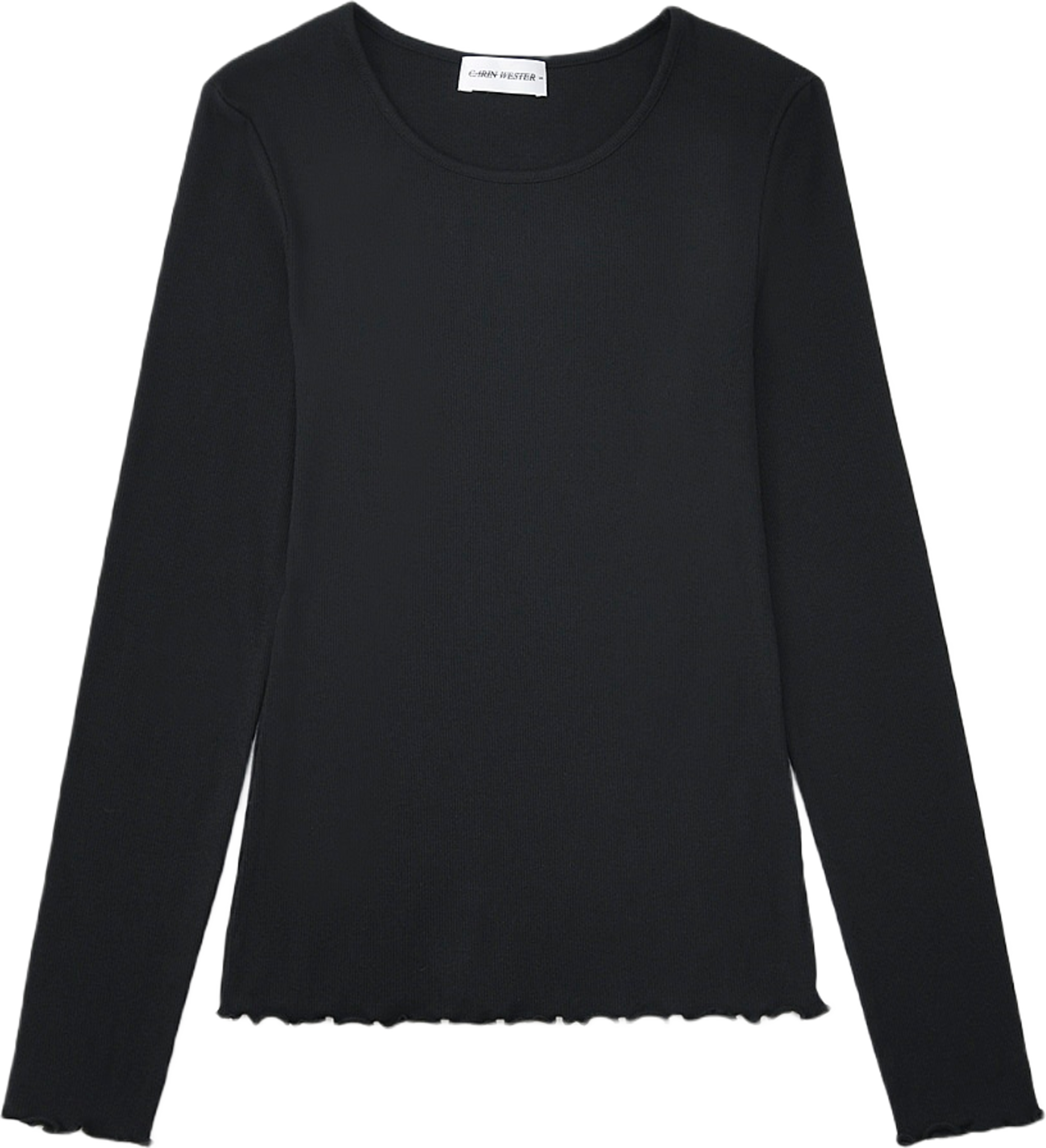 Långärmad topp ISTAR, från Carin Wester, i färgen Black.