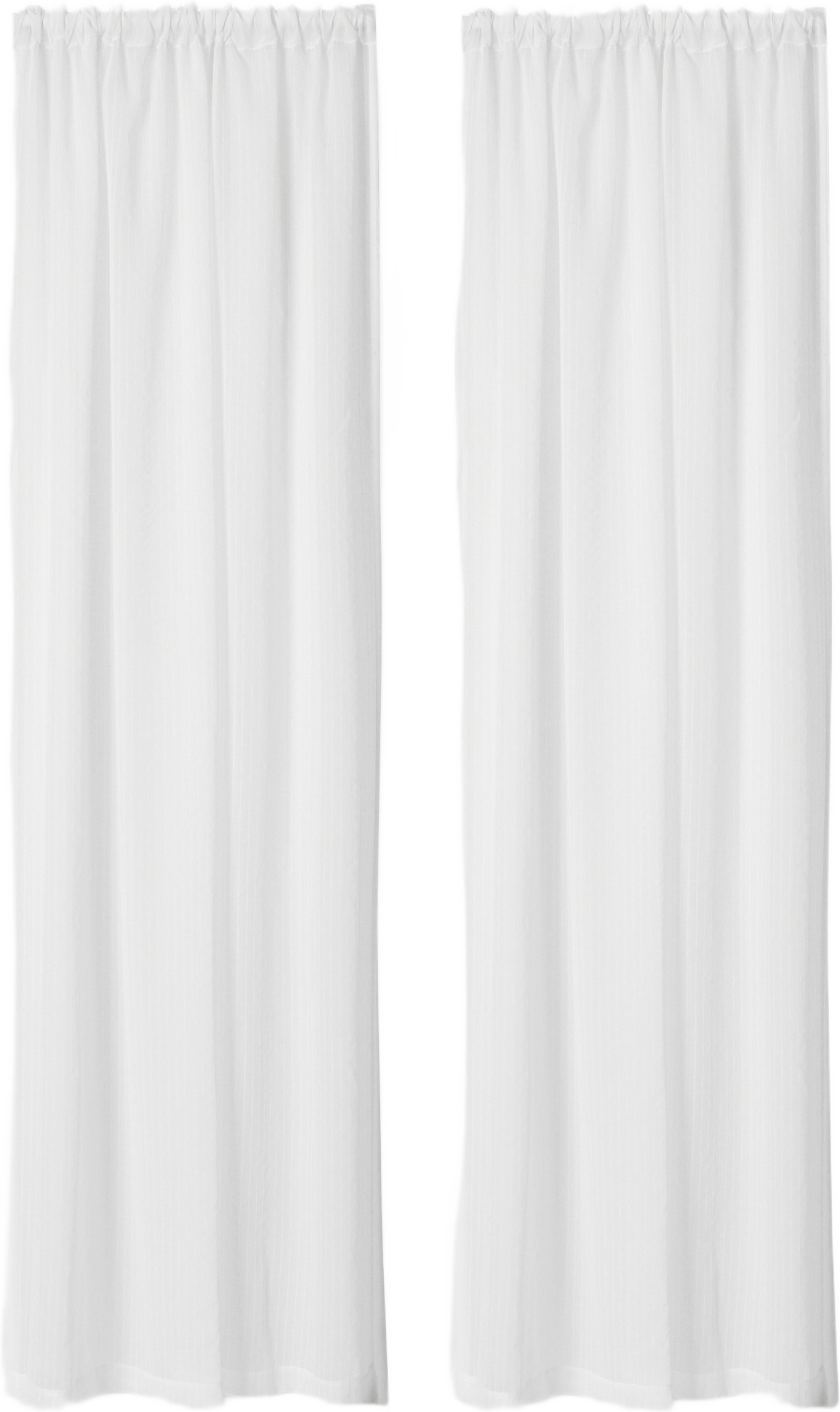 Gardin STRIPE 140x250 cm, 2-pack