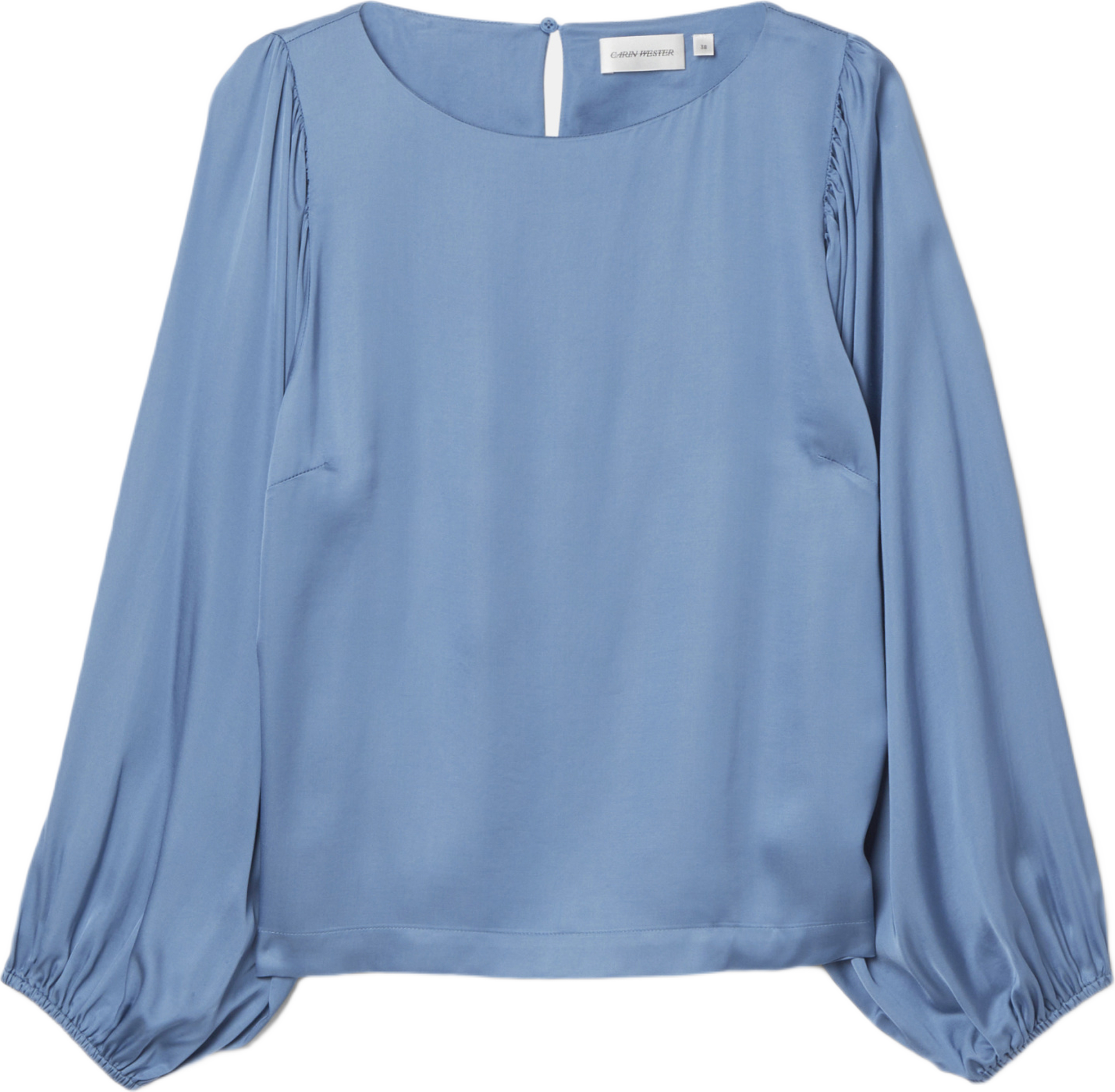 Blus i satin AYA