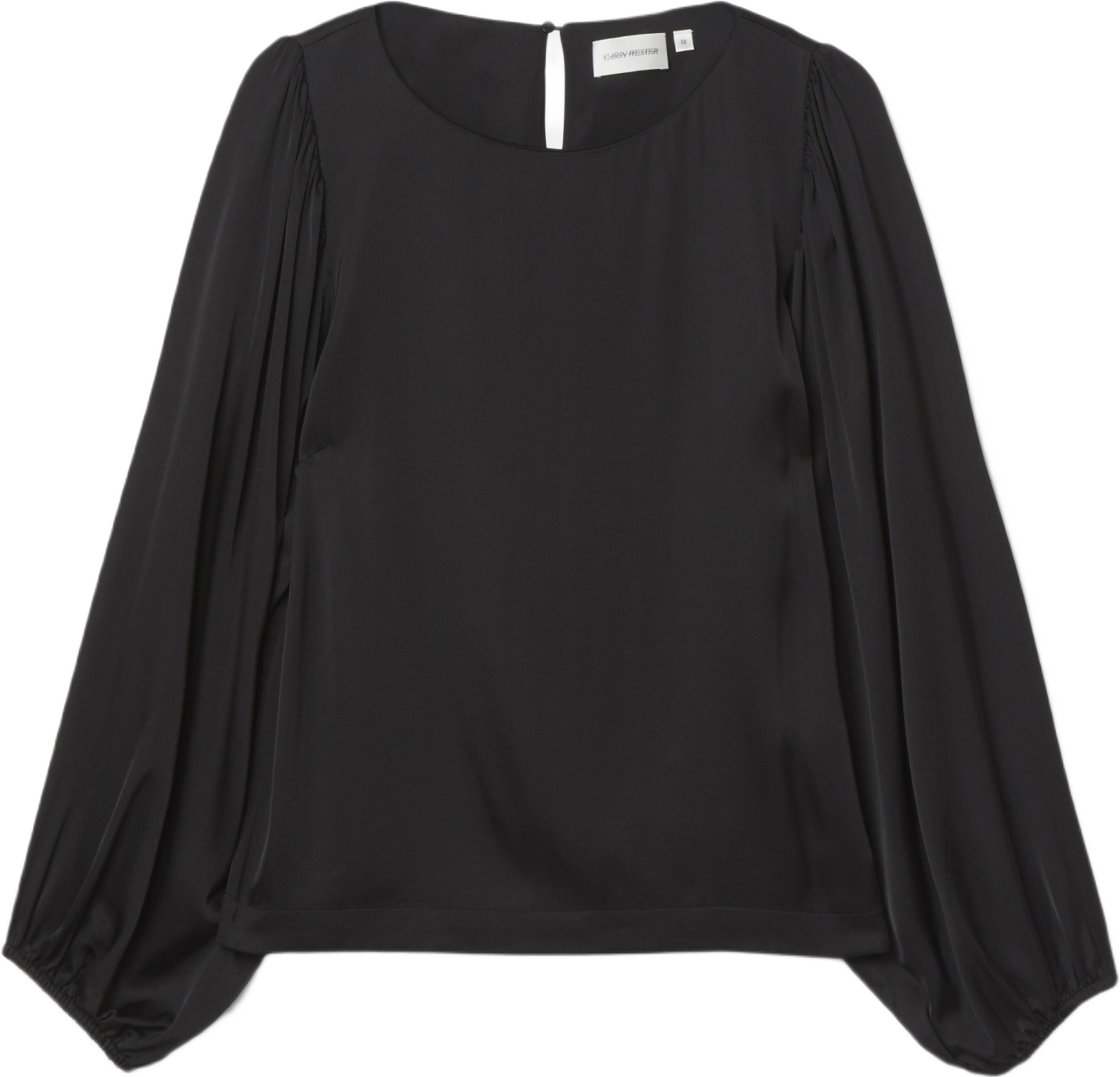 Blus i satin AYA