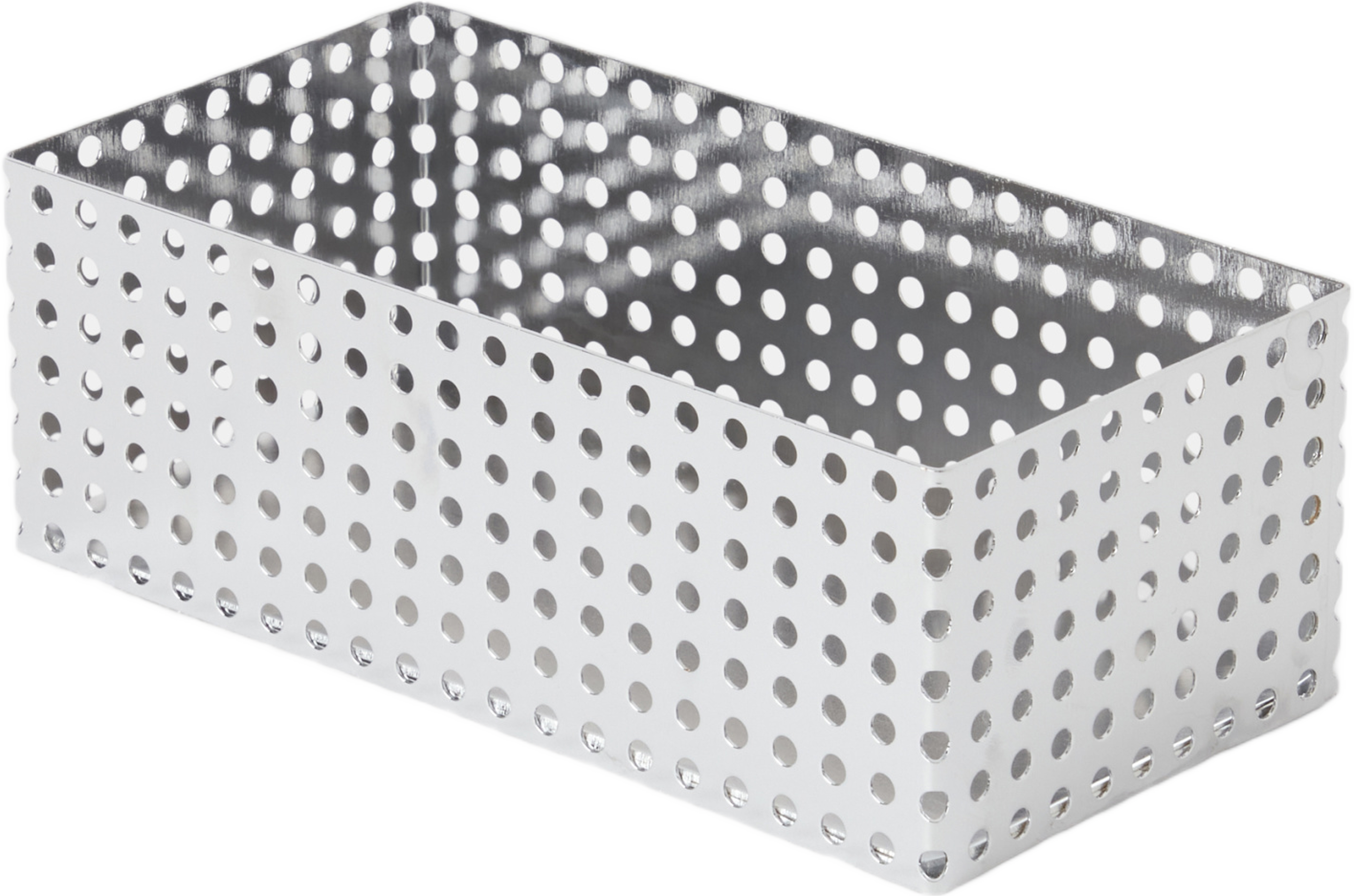 Förvaringsbox i plåt 20x10 cm