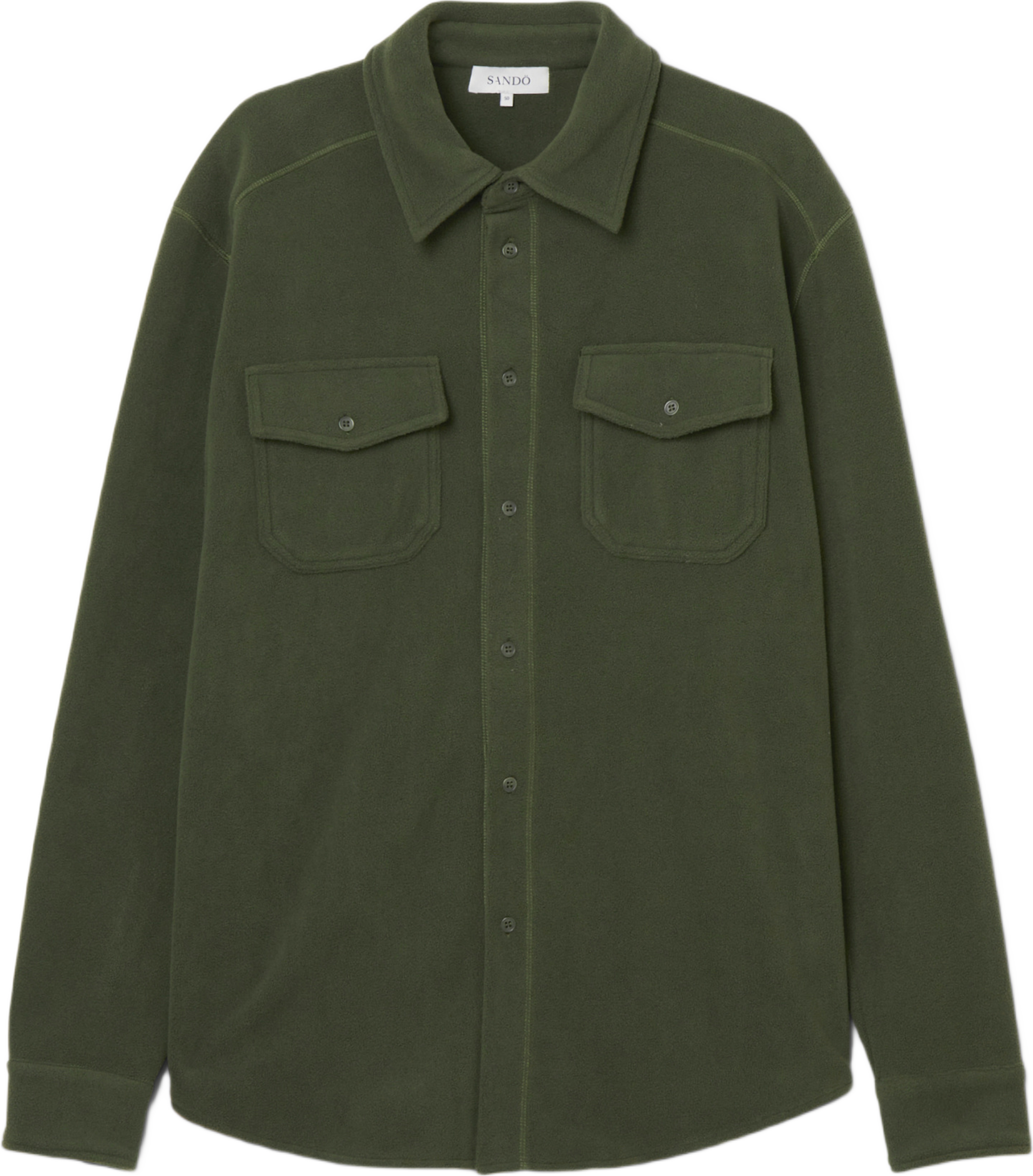 Overshirt i fleece RAMSEY