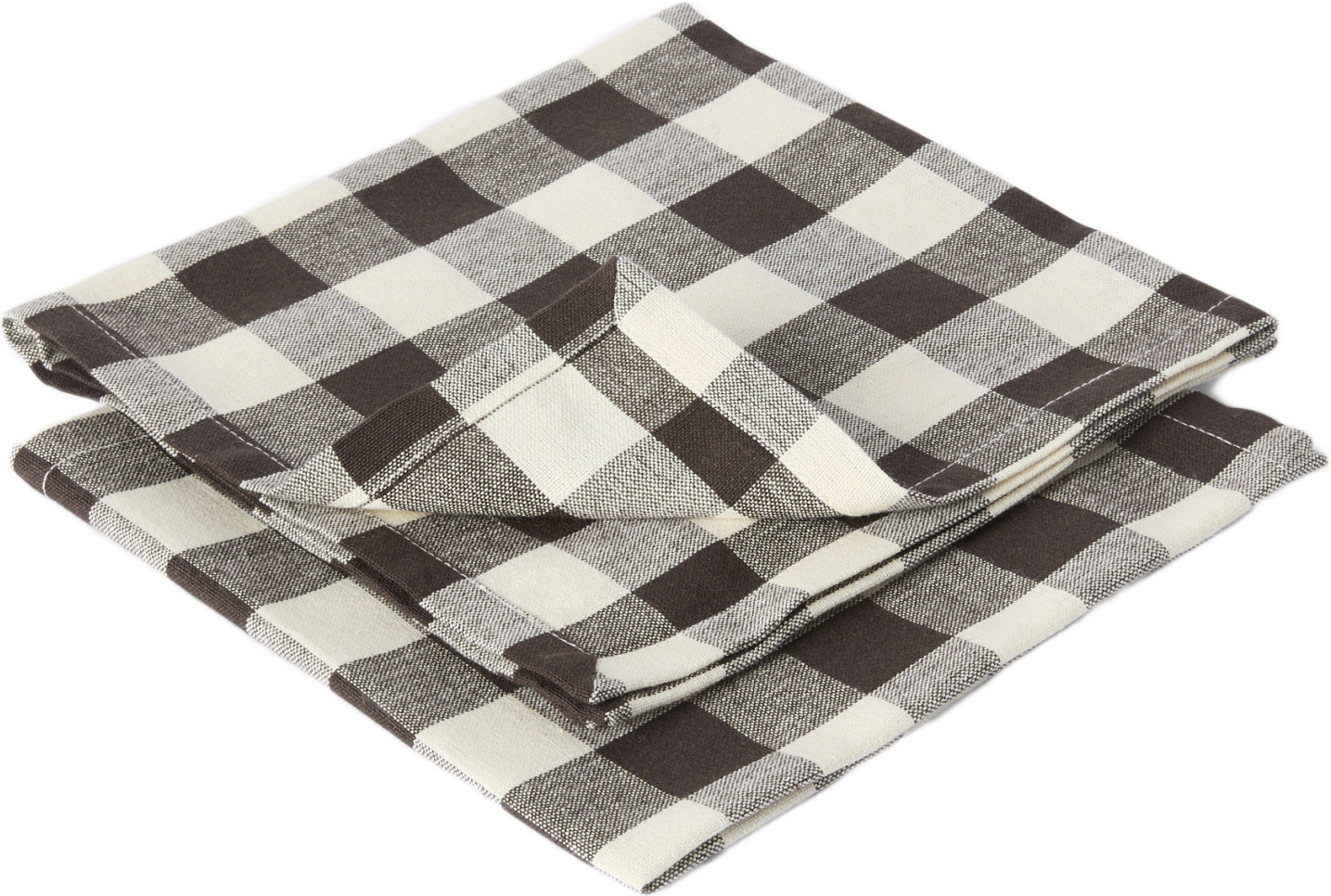 Bomullsservetter GINGHAM, 2-pack