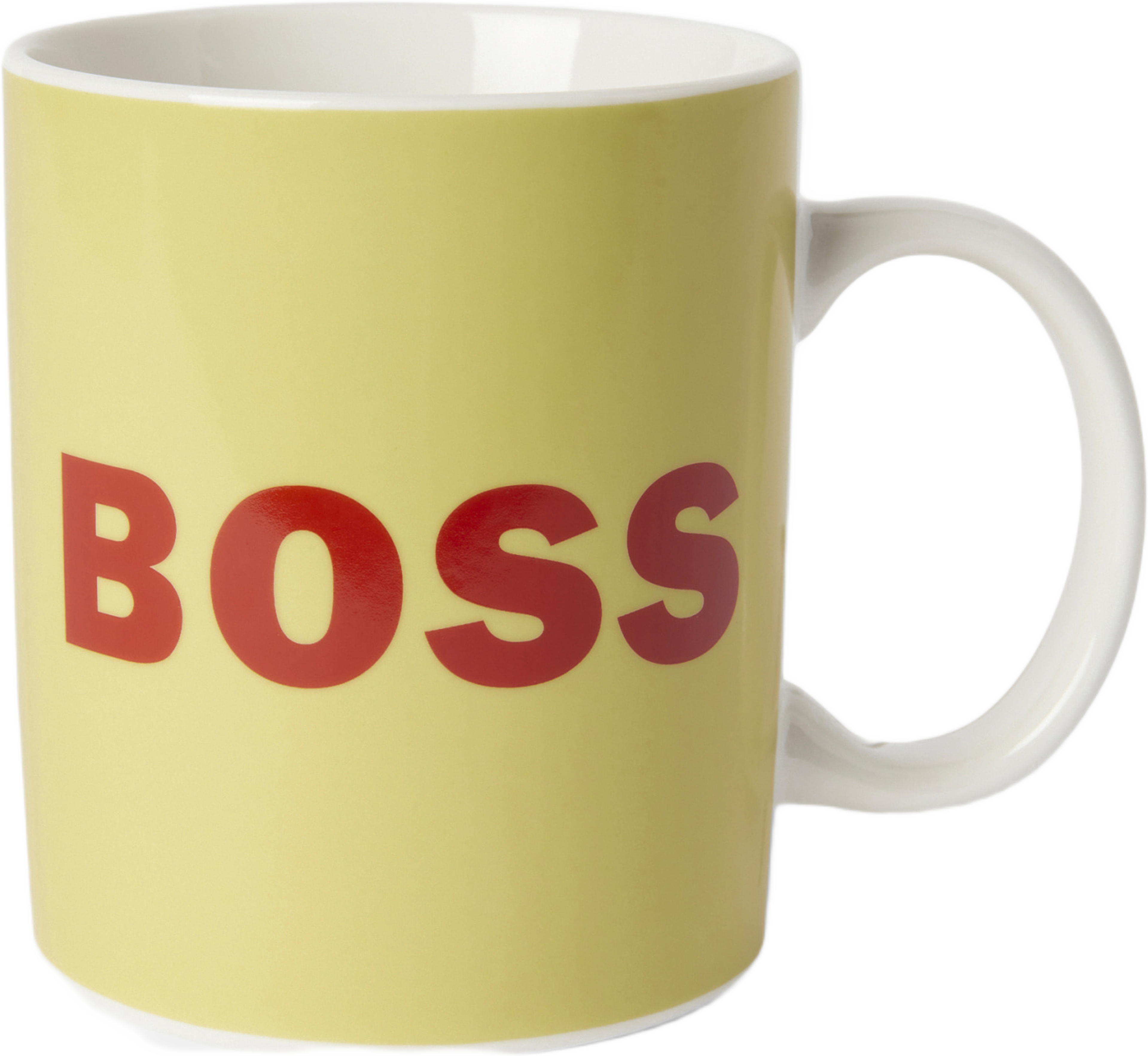 Mugg med text BOSS