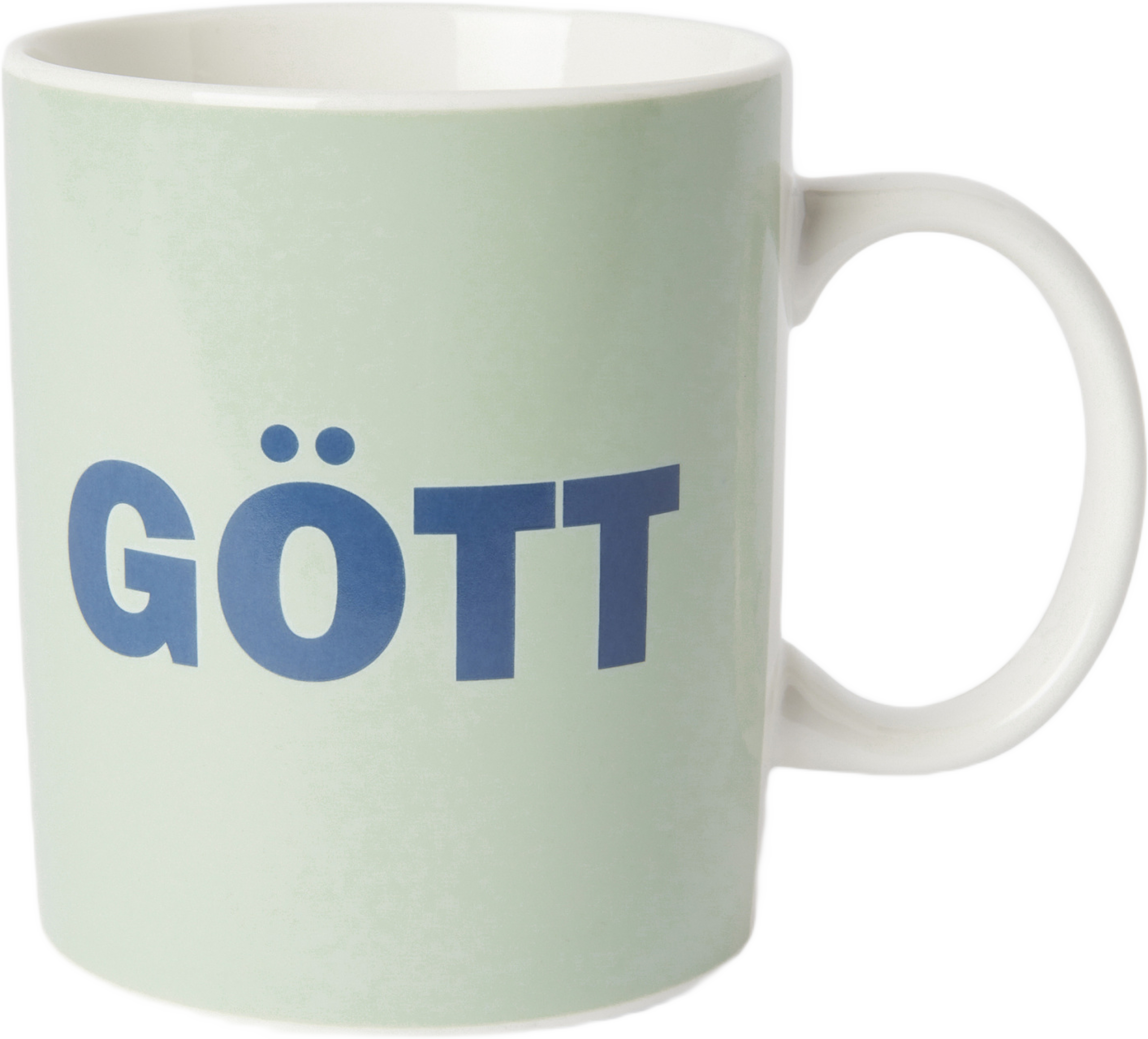 Mugg med text GÖTT