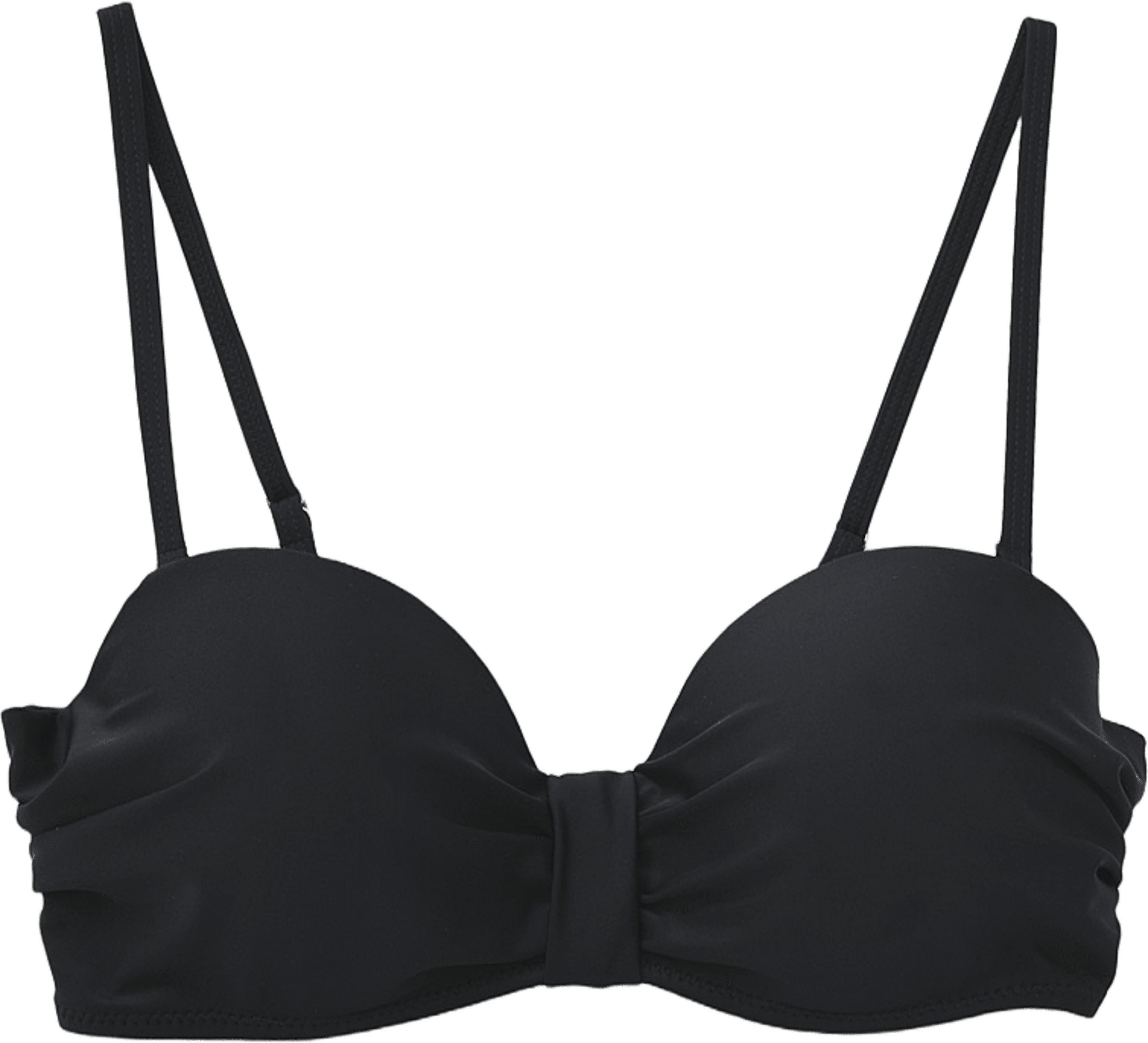Vadderad bikinitopp MARTINA, från Å WOMAN, i färgen Black. Klicka för att öppna bilden i stort format