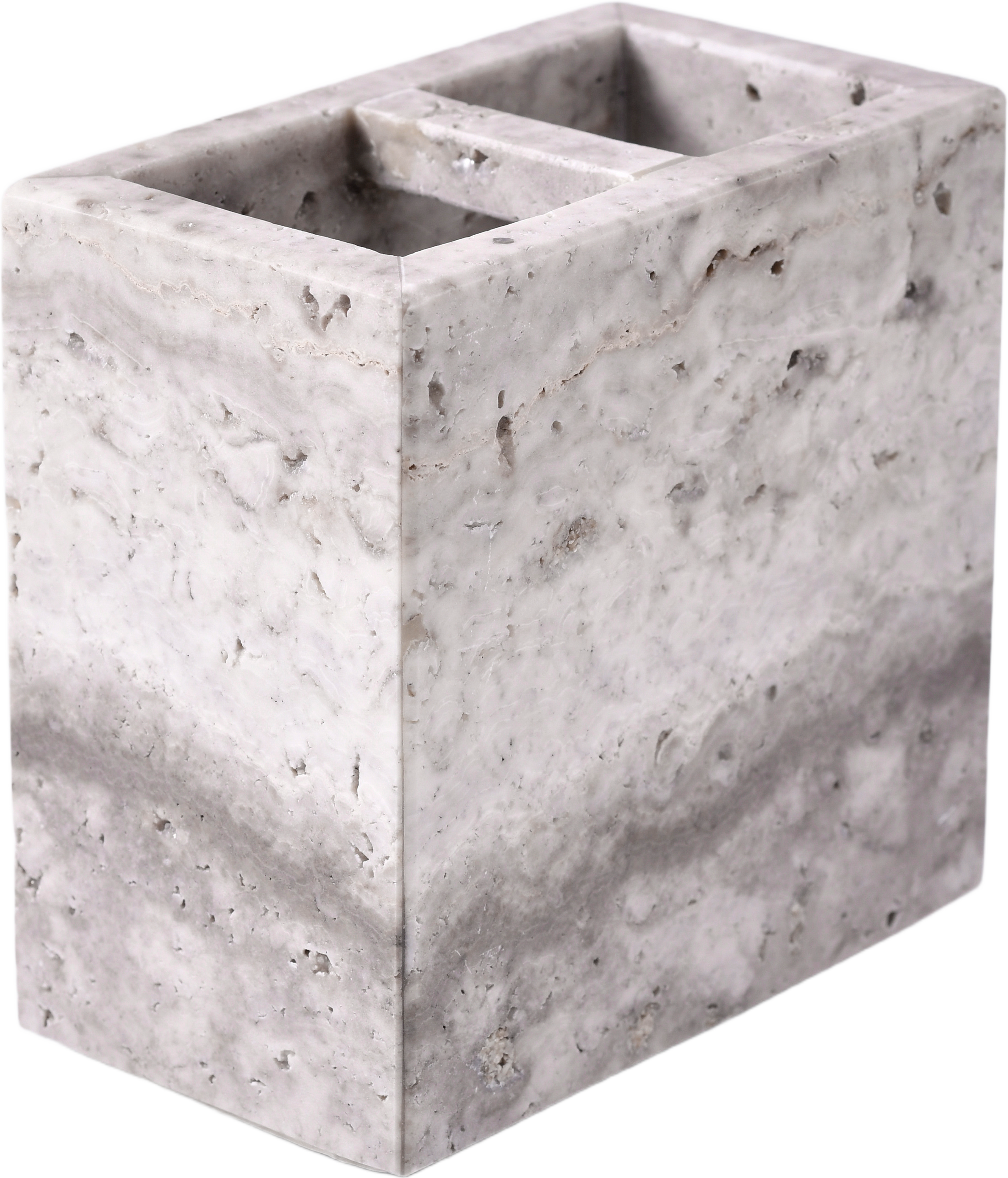 Tandborstställ TRAVERTINE, från Åhléns Home, i färgen Beige. Klicka för att öppna bilden i stort format