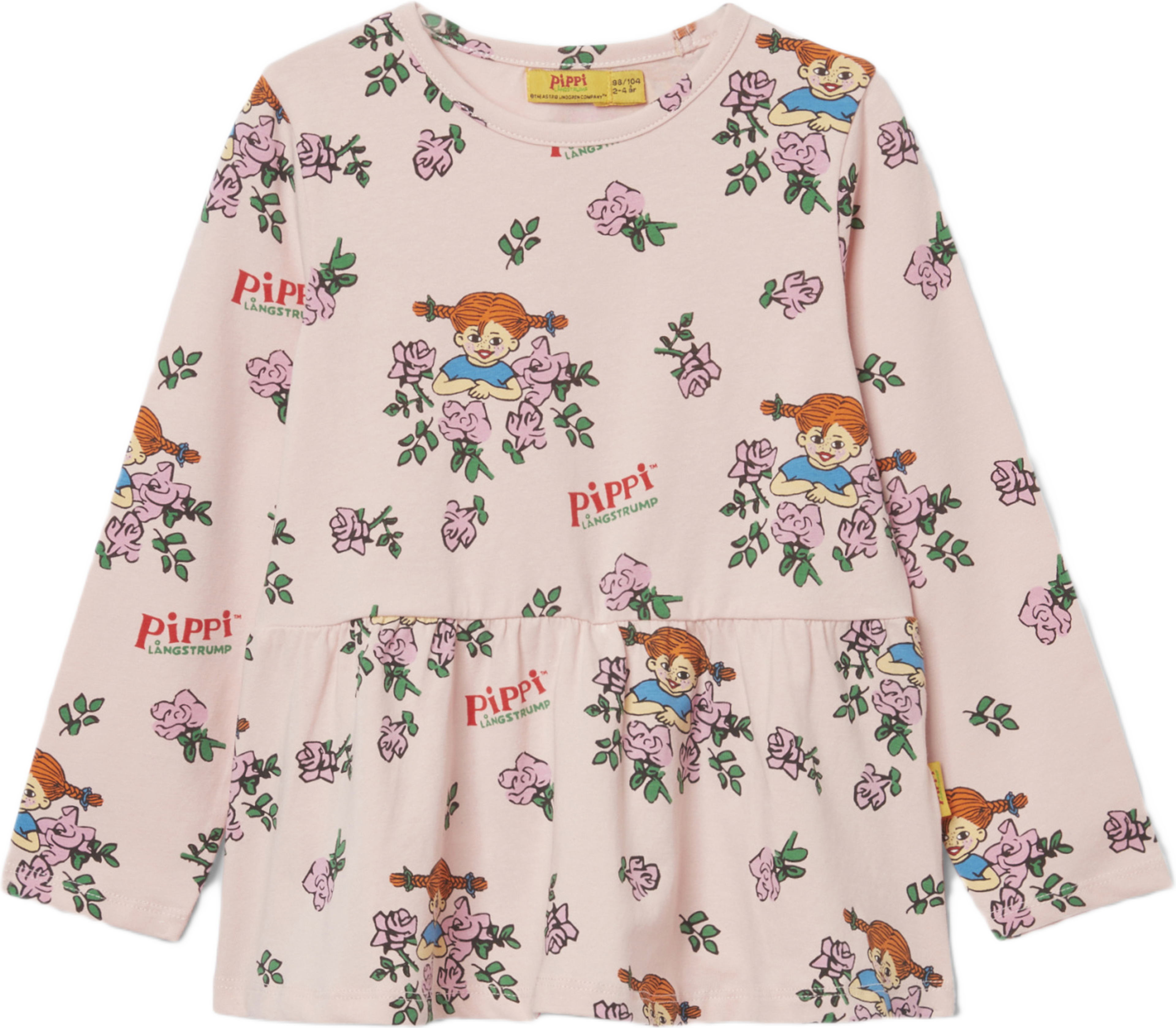 Pippi Långstrump-topp HOPPETOSSA