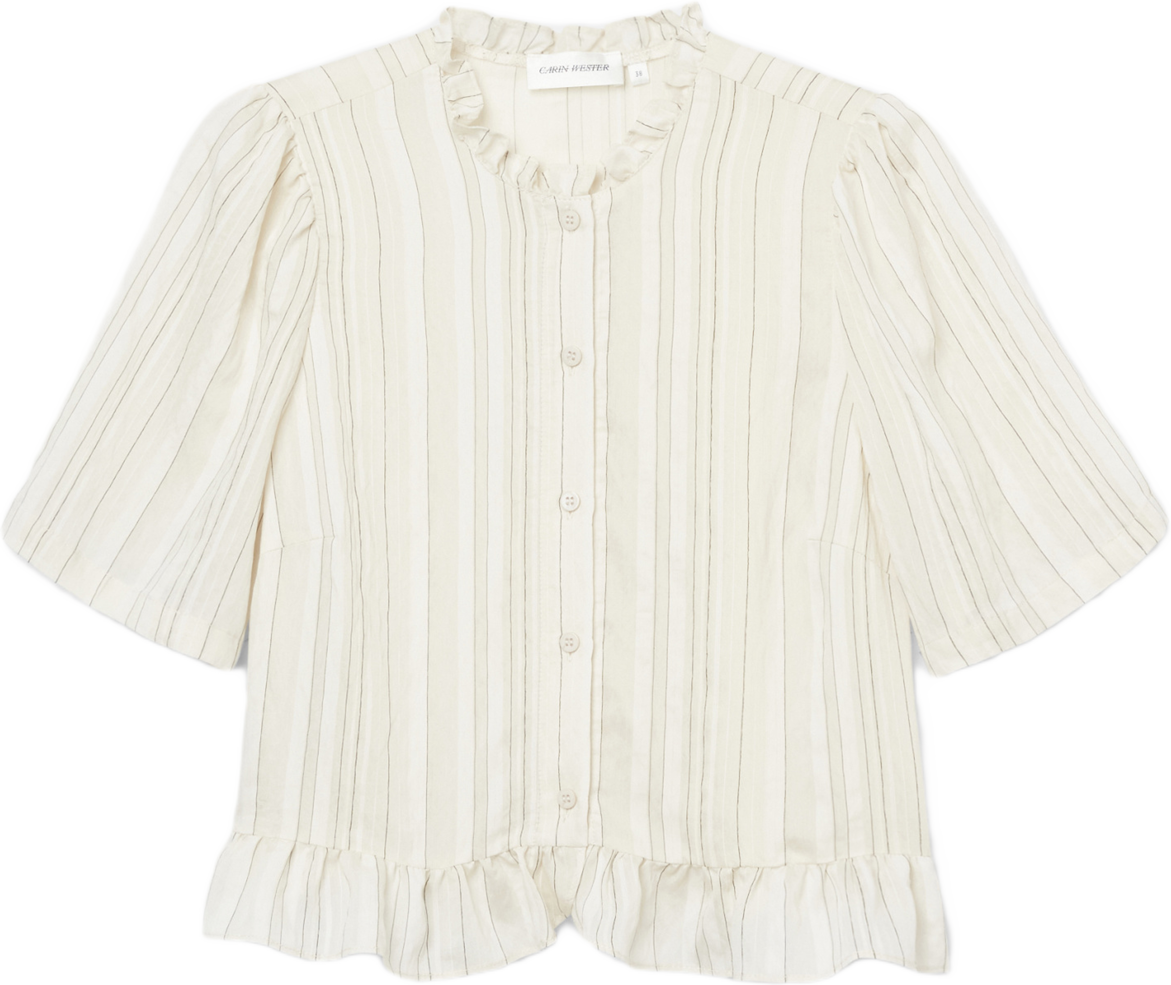 Blus med volang ADNA