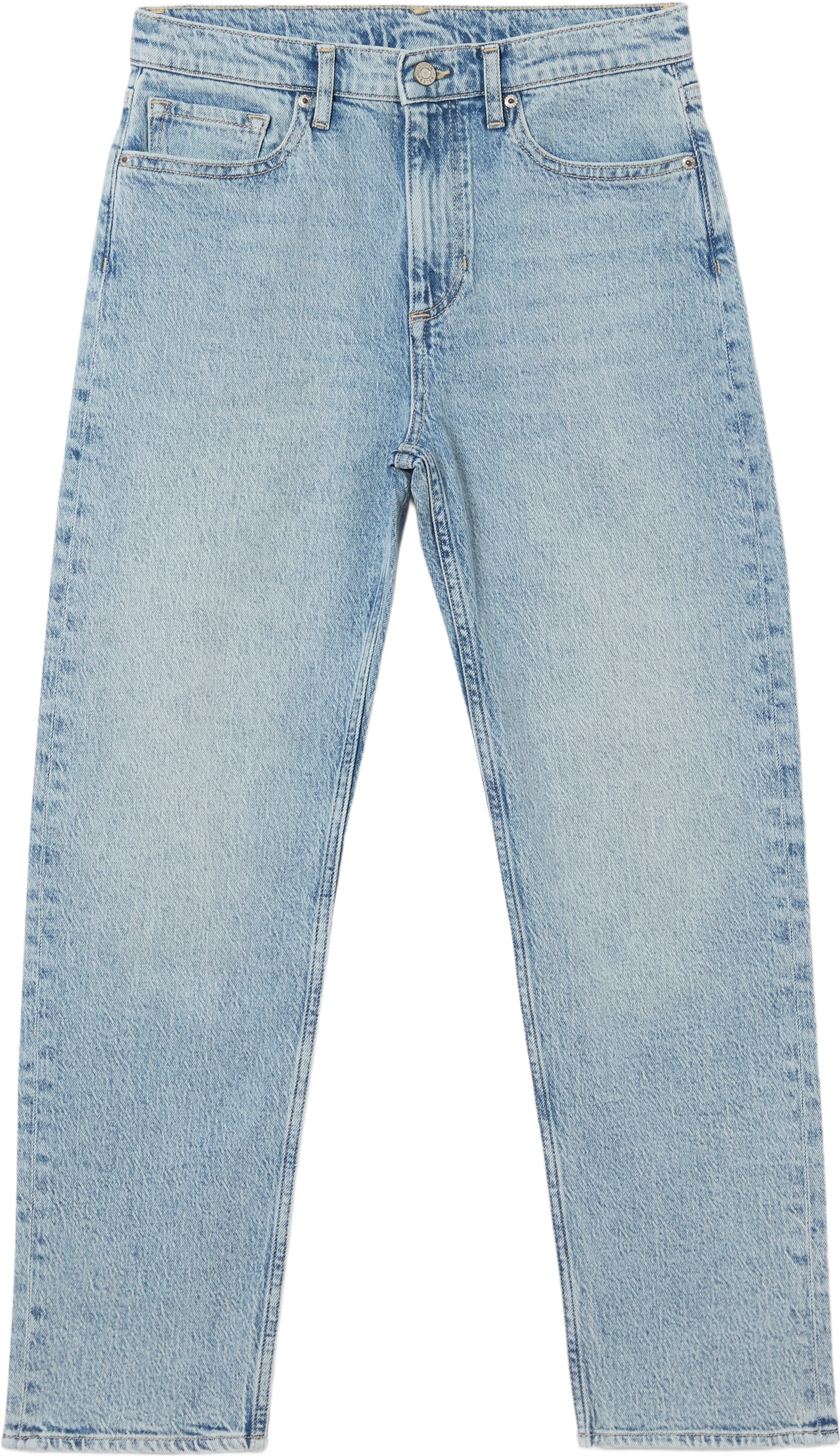 Croppade jeans med rak passform CARA