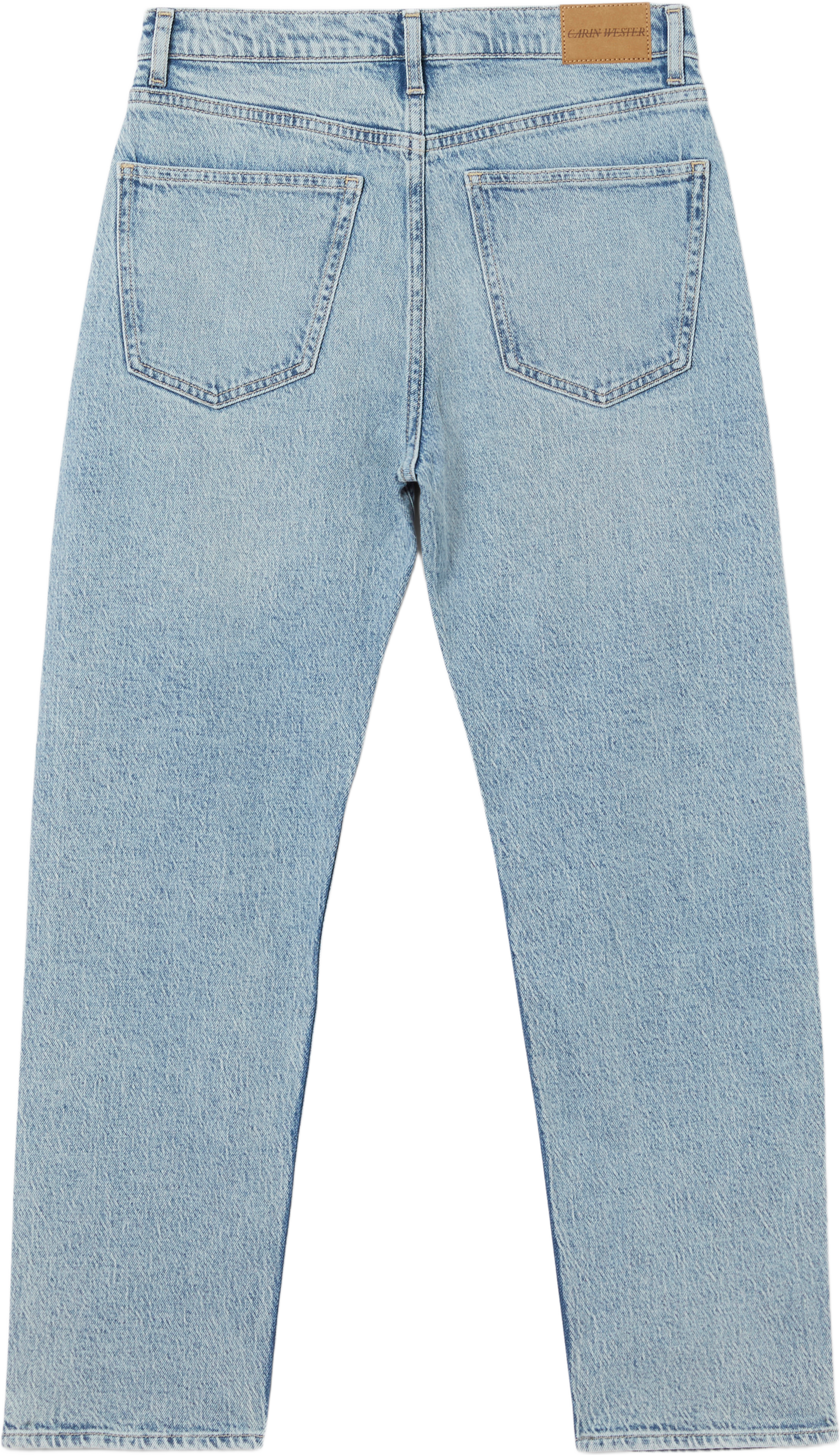 Croppade jeans med rak passform CARA