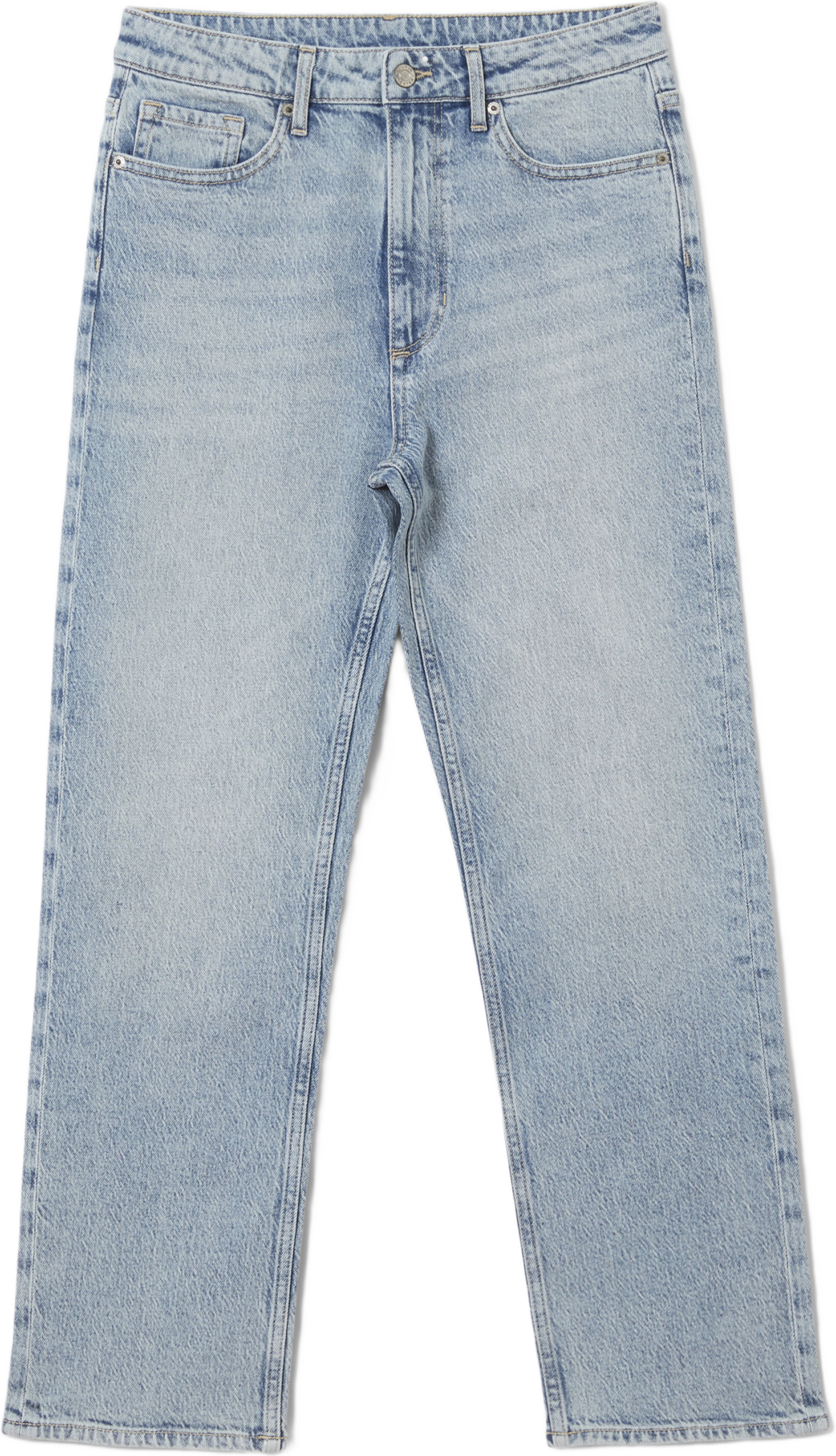 Croppade jeans JADE, från Carin Wester, i färgen Vintage Wash. Klicka för att öppna bilden i stort format