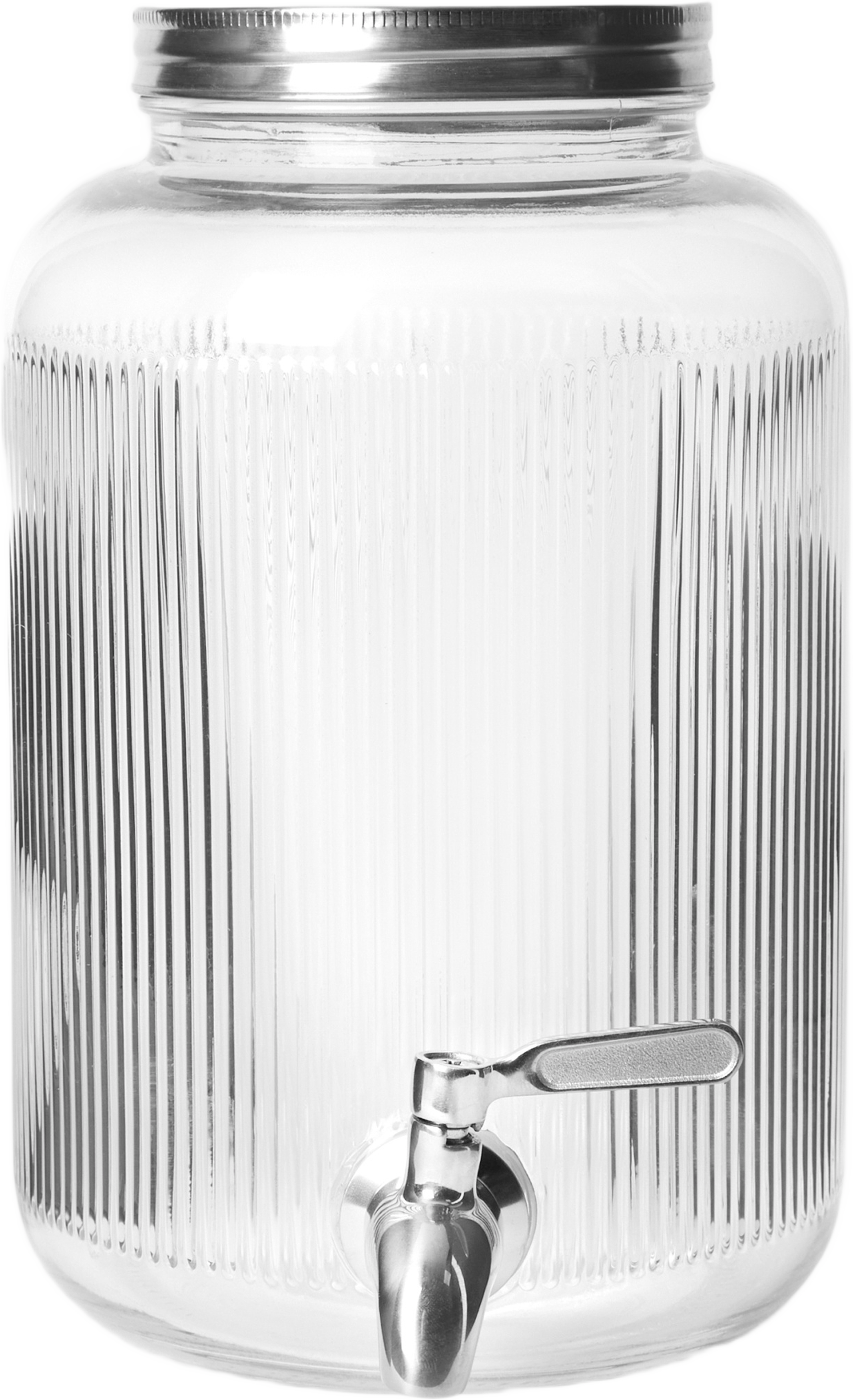 Glasbehållare med tappkran BISTRO 4 L