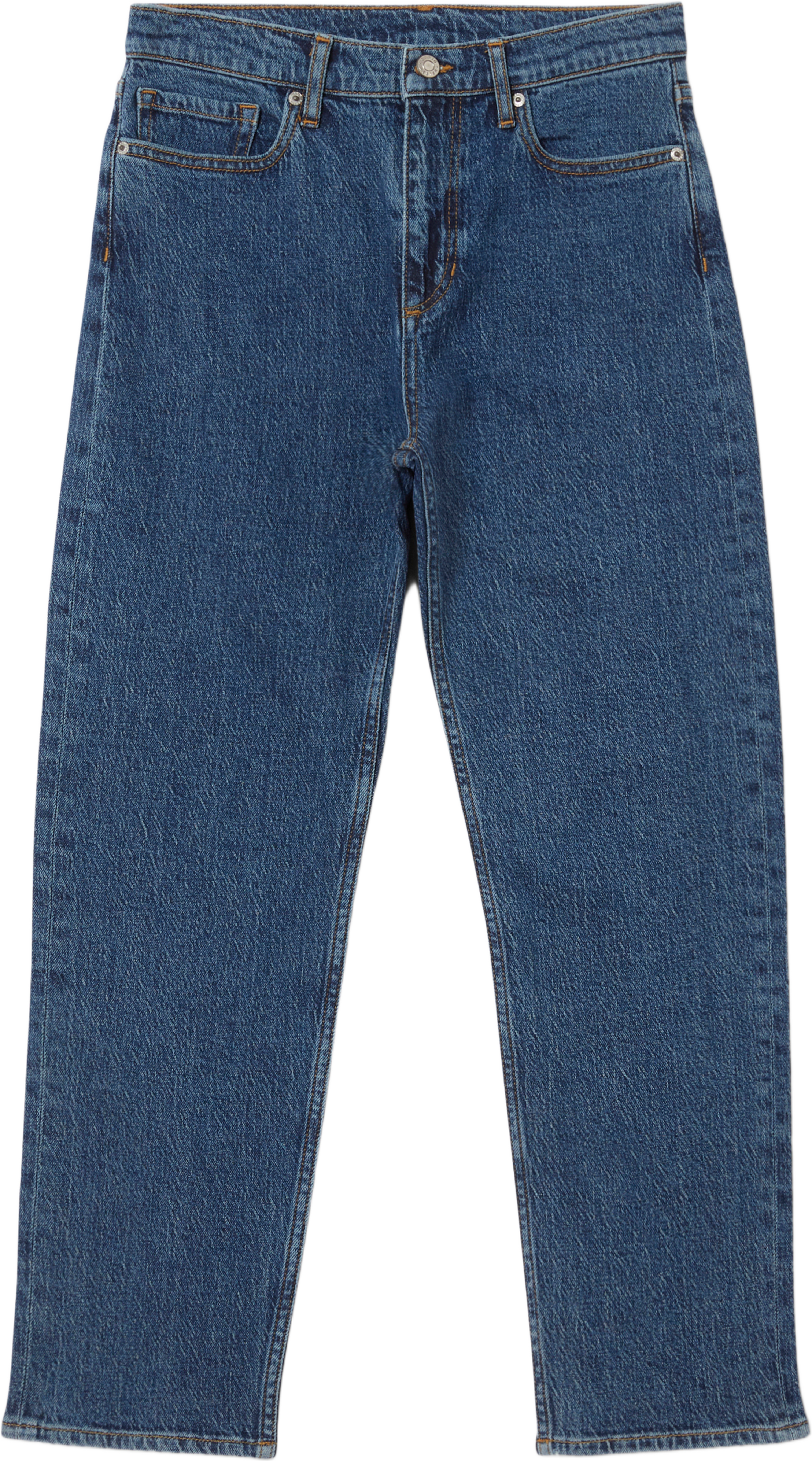 Croppade jeans med rak passform CARA