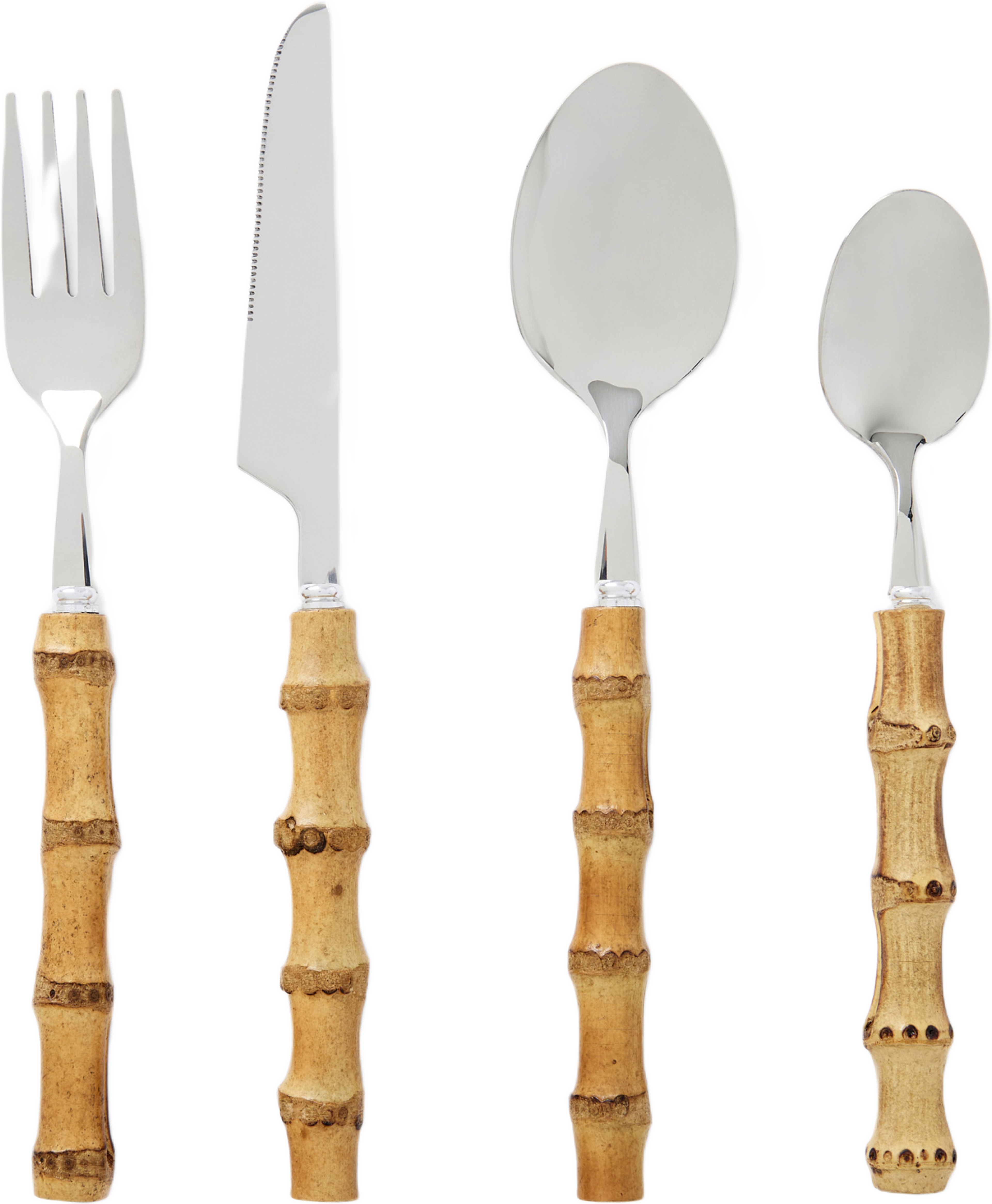 Bestickset BAMBOO 16 delar