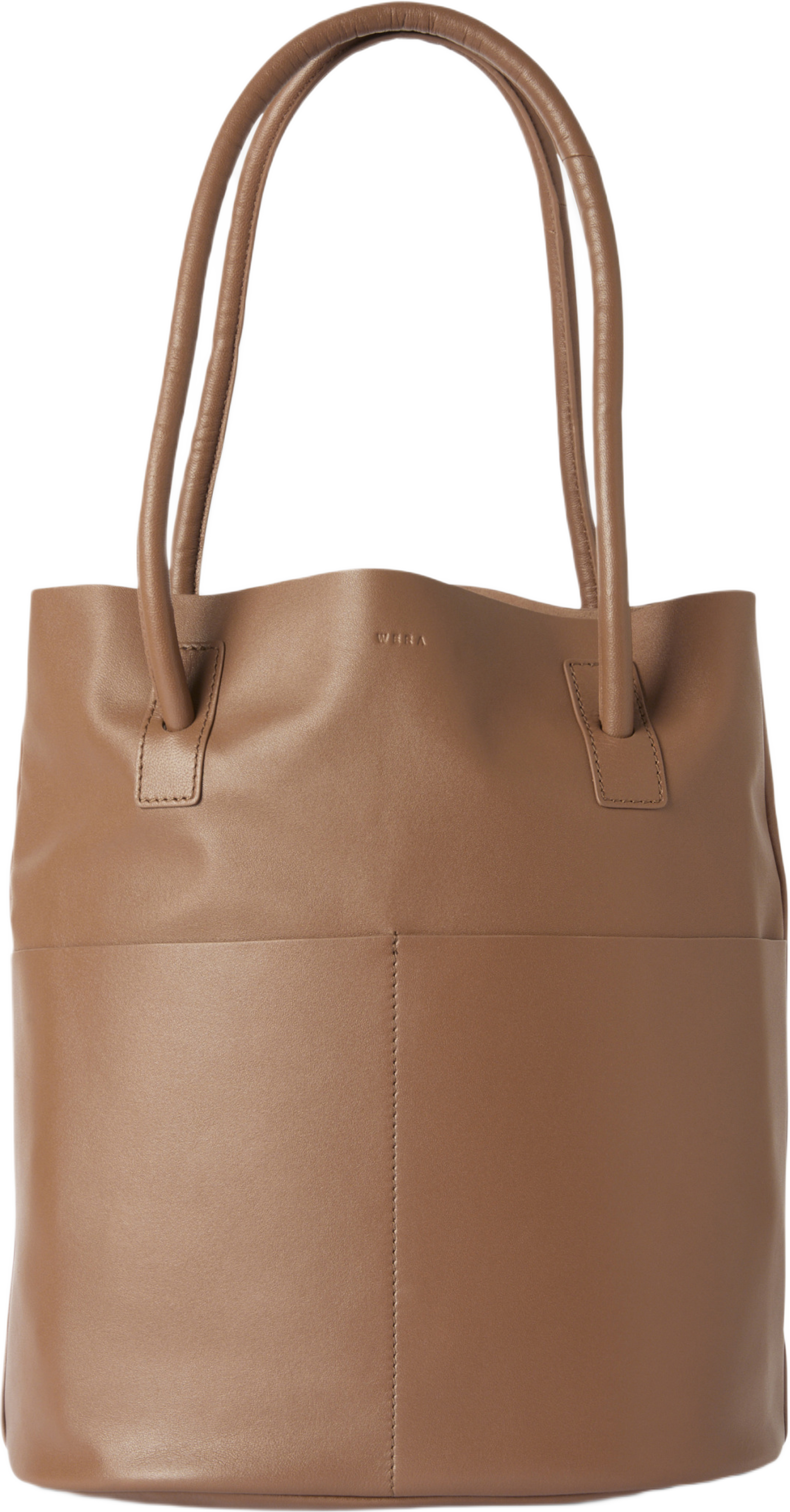 Bucket bag i skinn SPANY