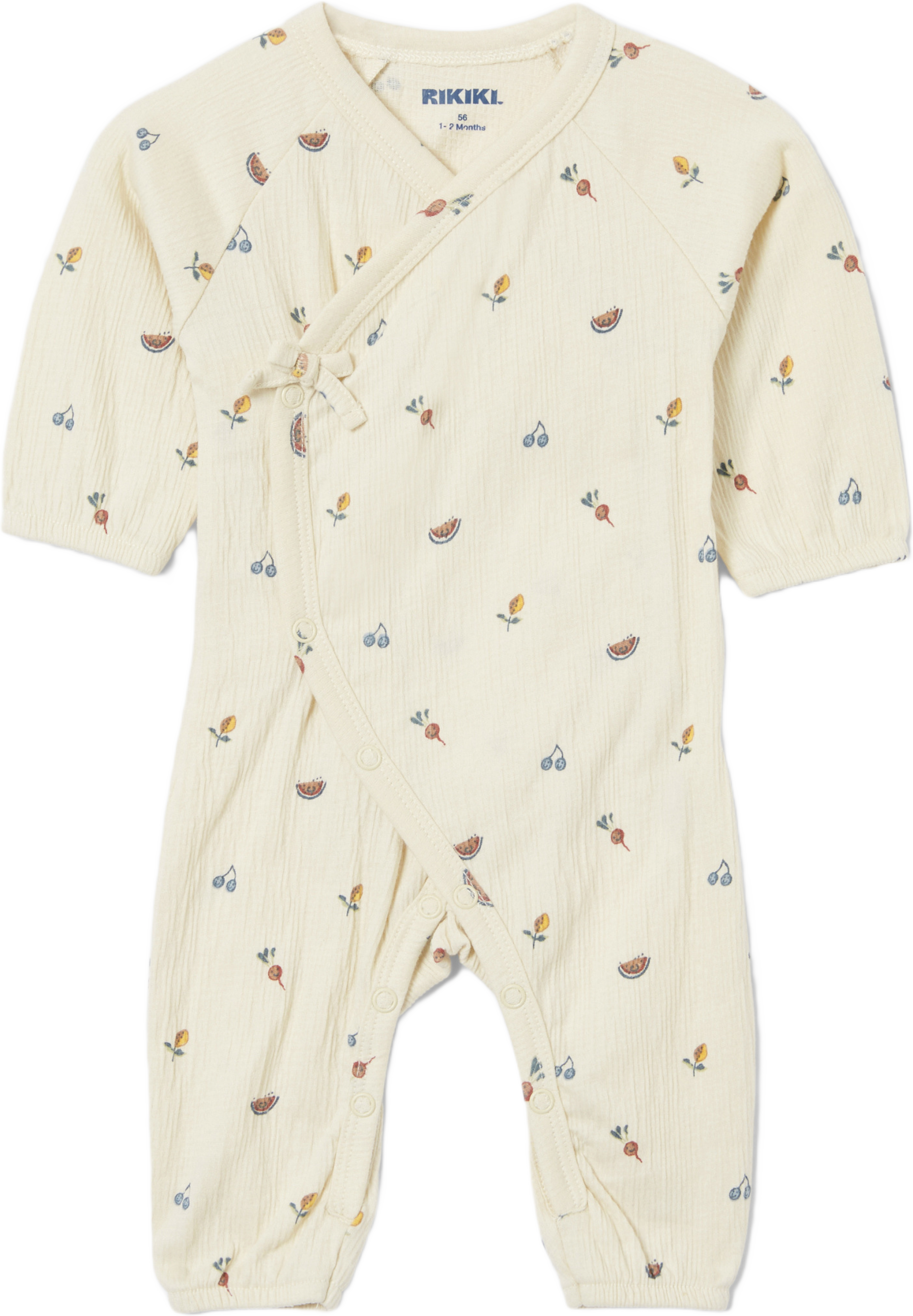 Onesie i krinklad bomullsjersey LILA