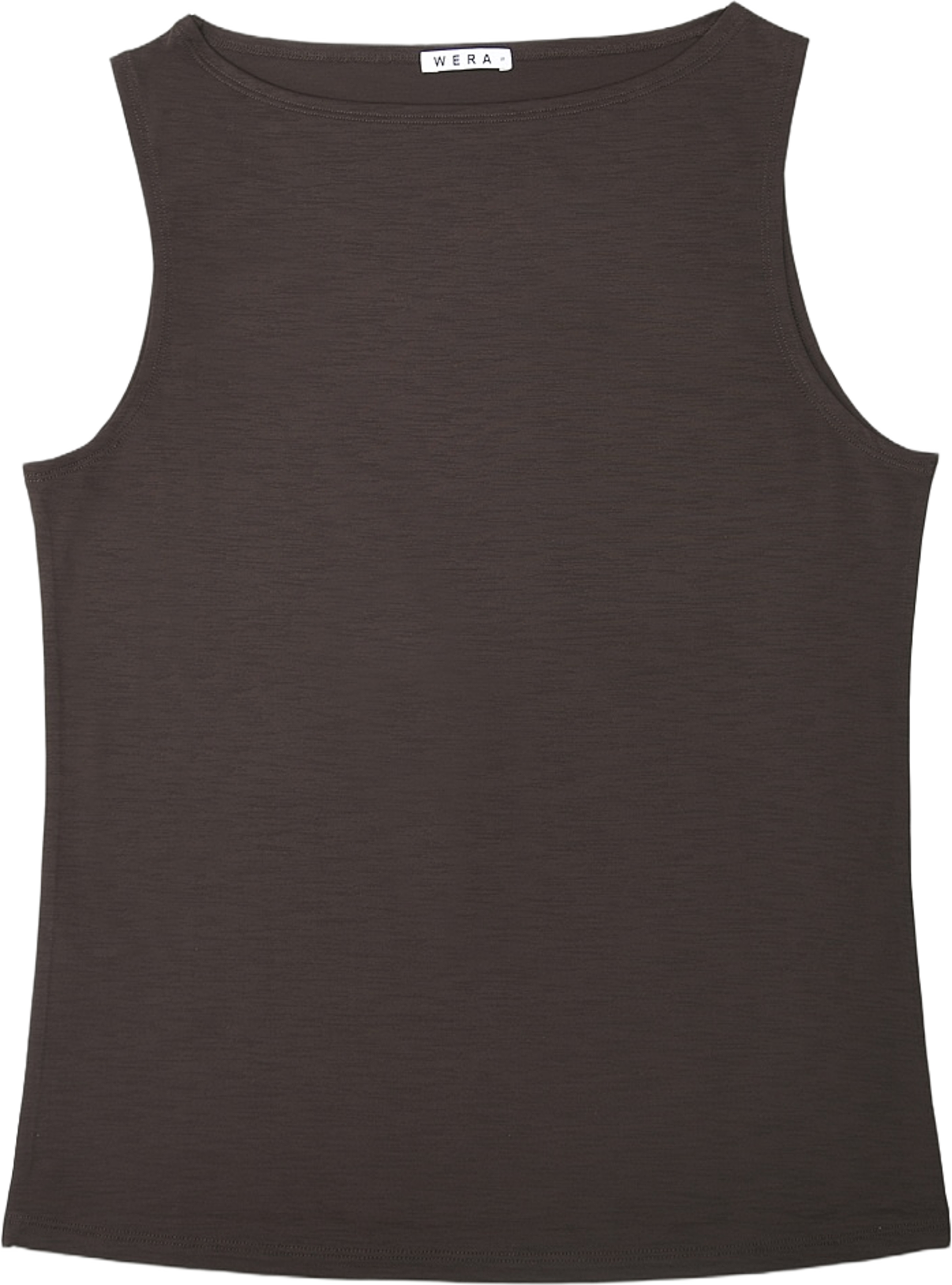 Elastiskt linne ALEXIA, från Wera, i färgen Dark Brown. Klicka för att öppna bilden i stort format