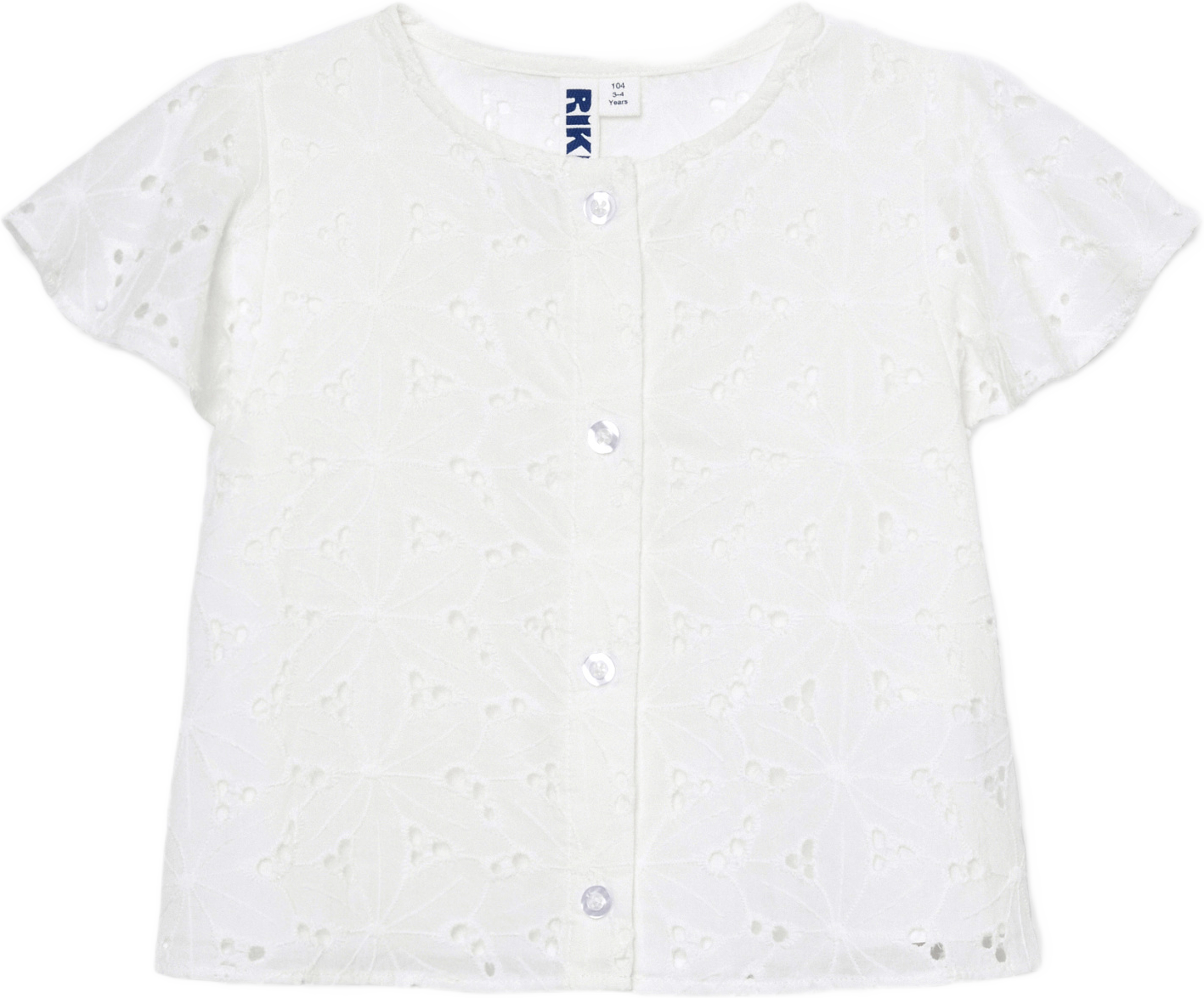 Blus med broderie anglaise FEI