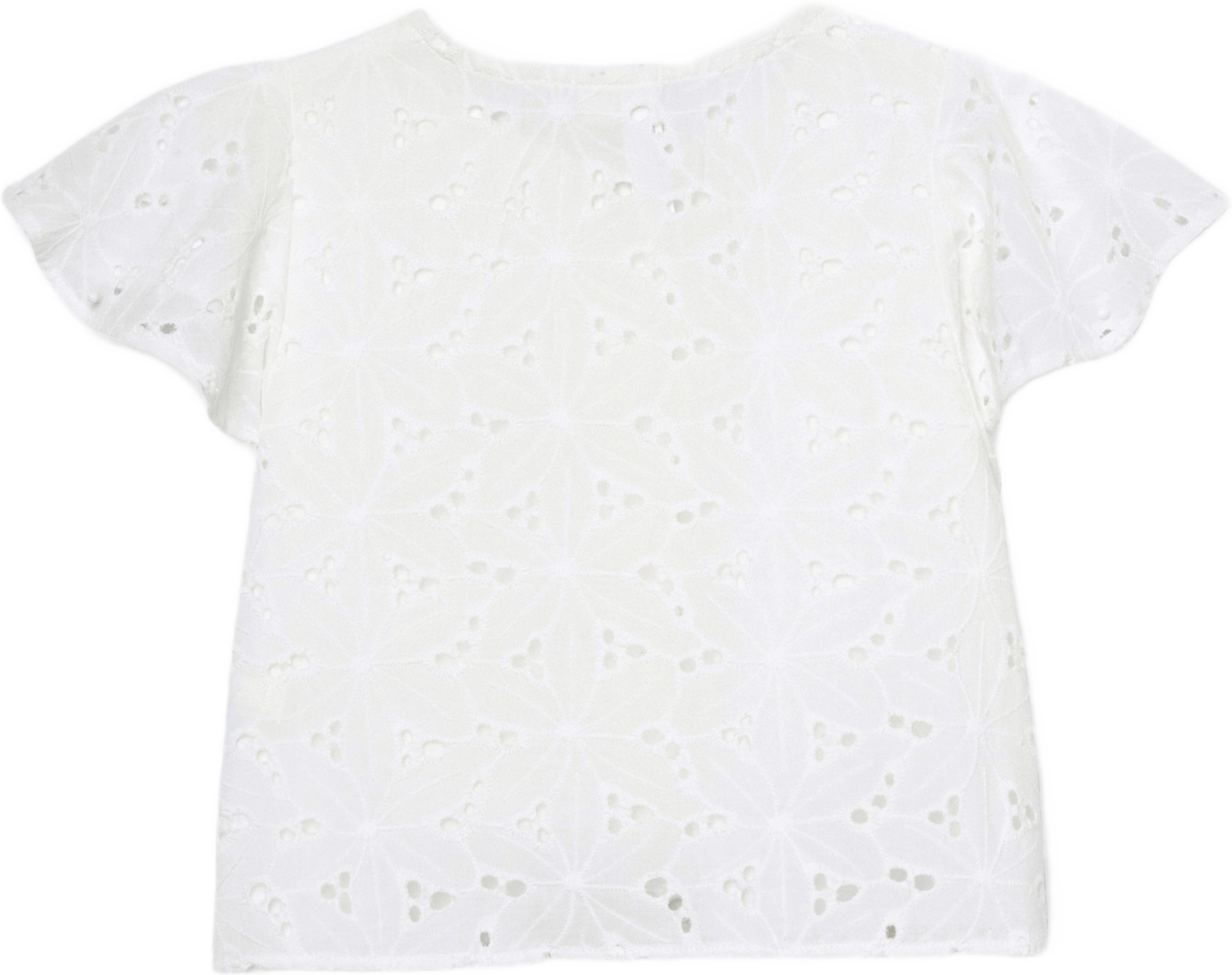 Blus med broderie anglaise FEI