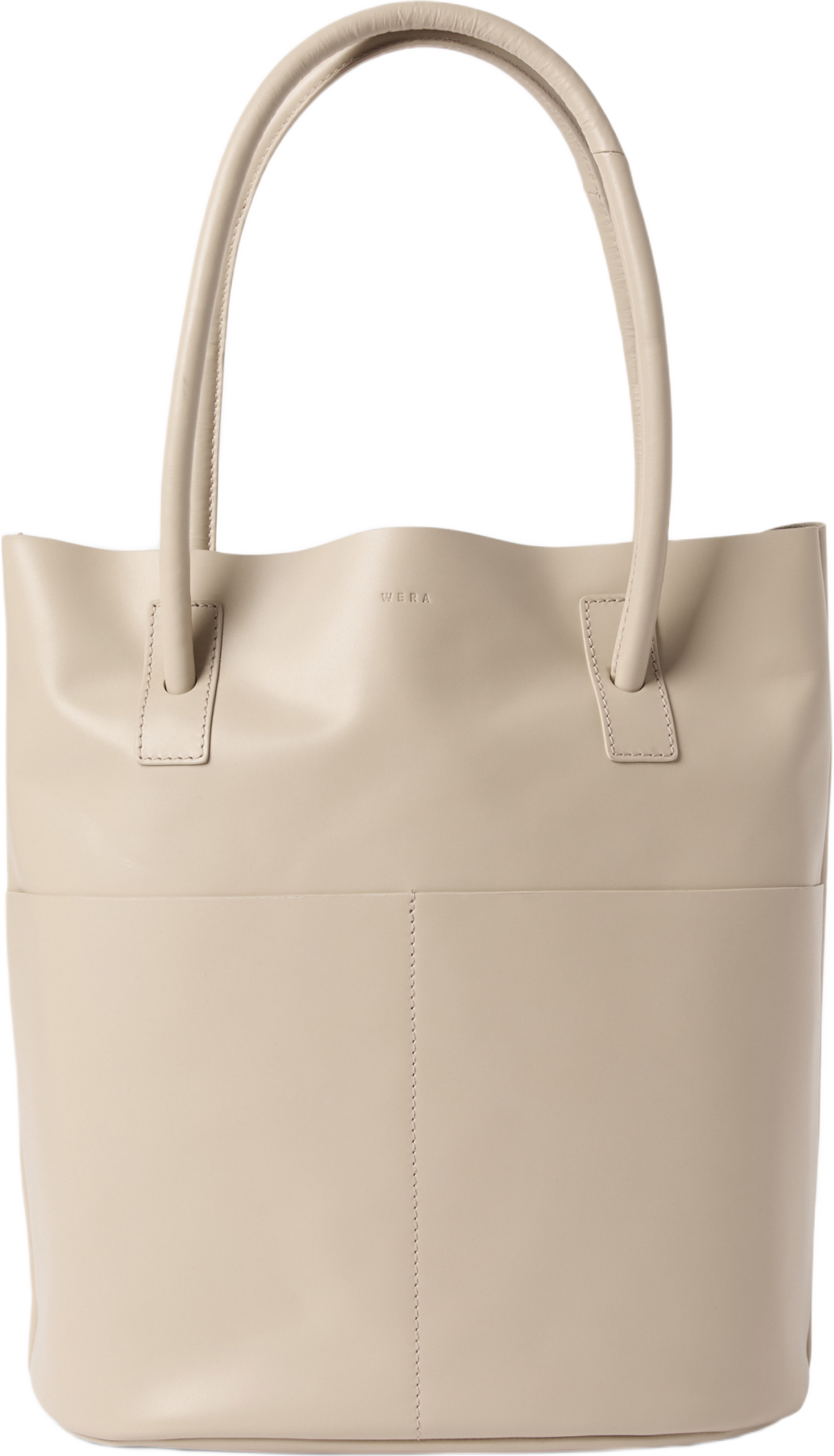 Bucket bag i skinn SPANY