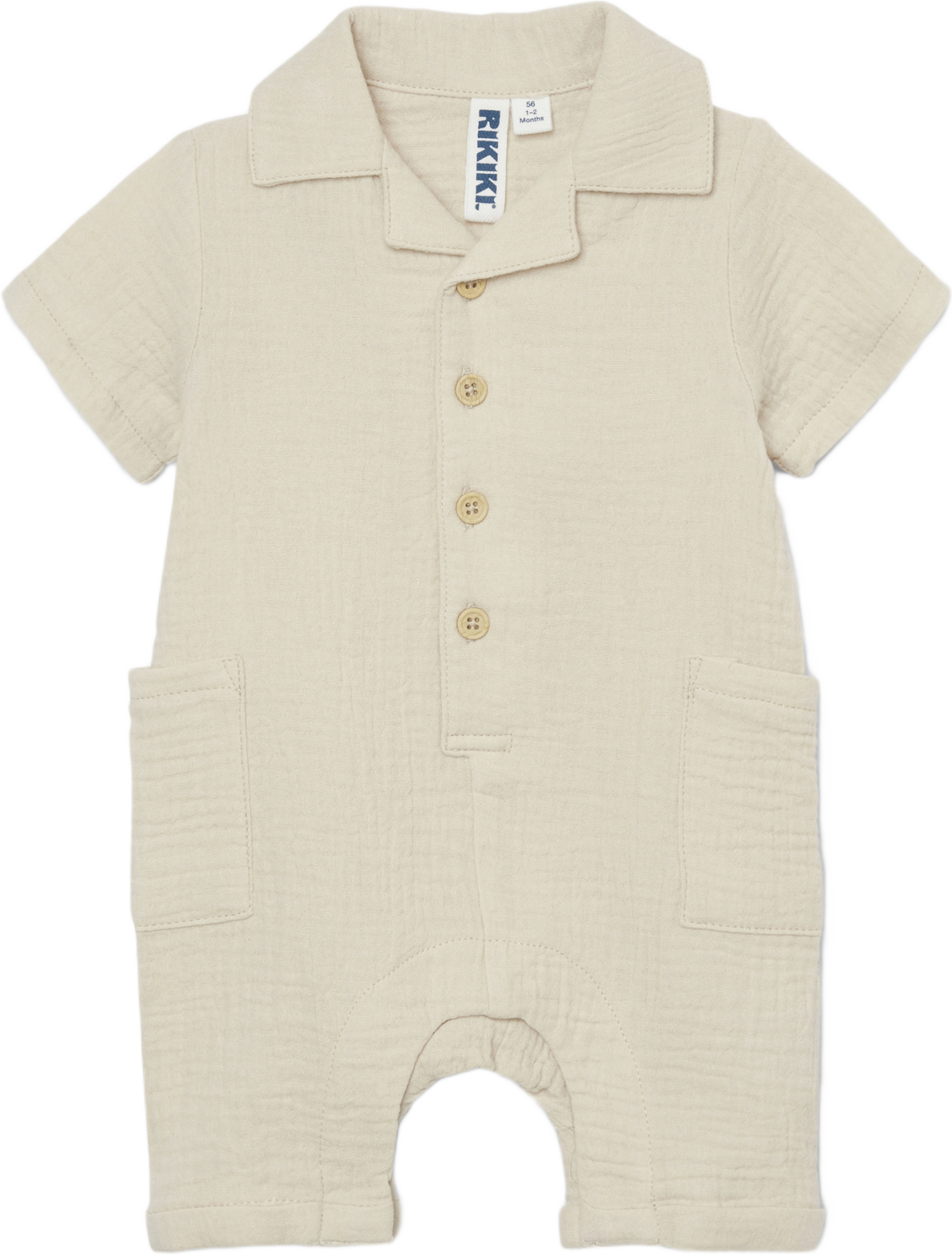 Onsie i krinklad bomull SIM