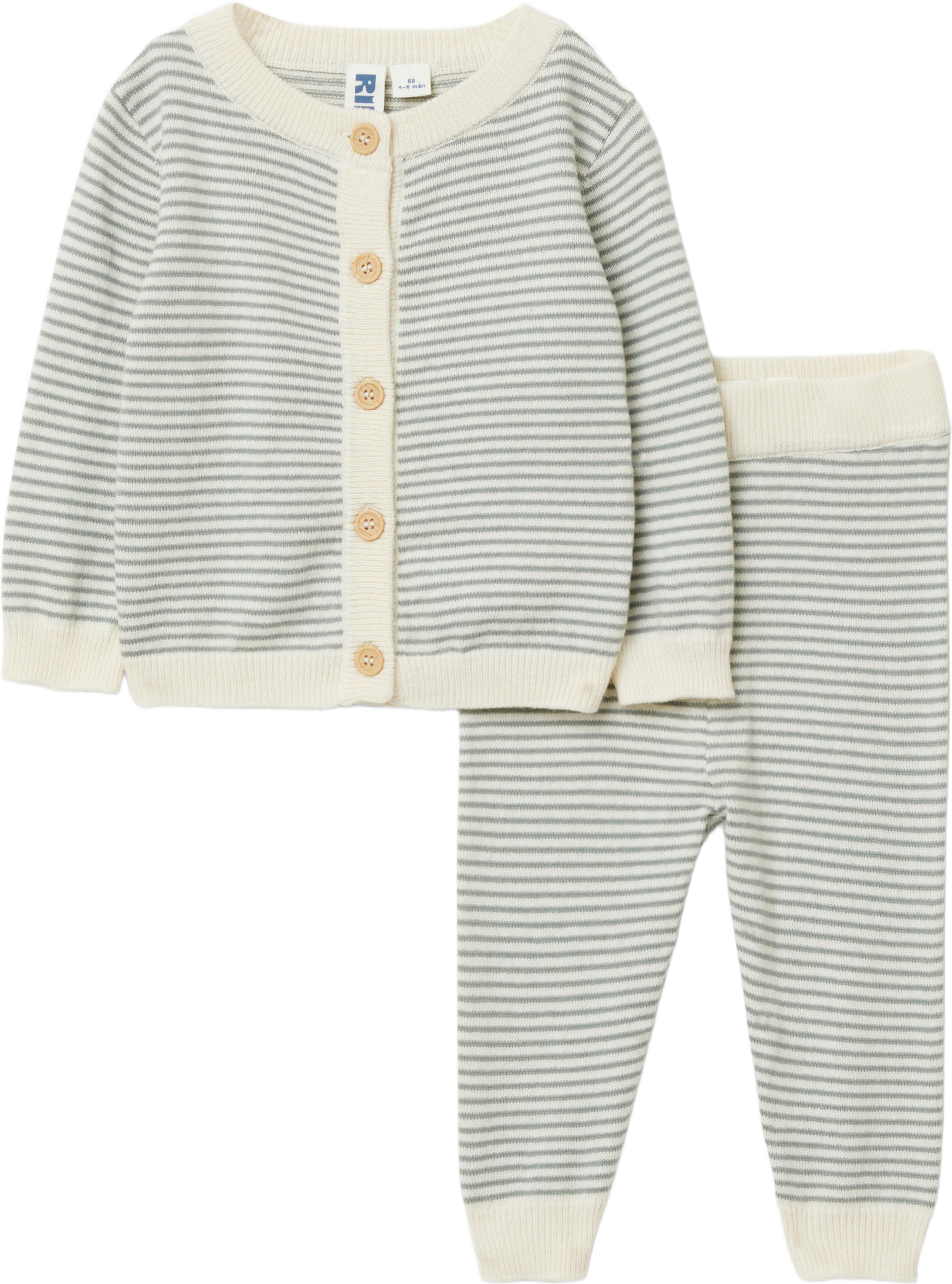 Stickat set VERO