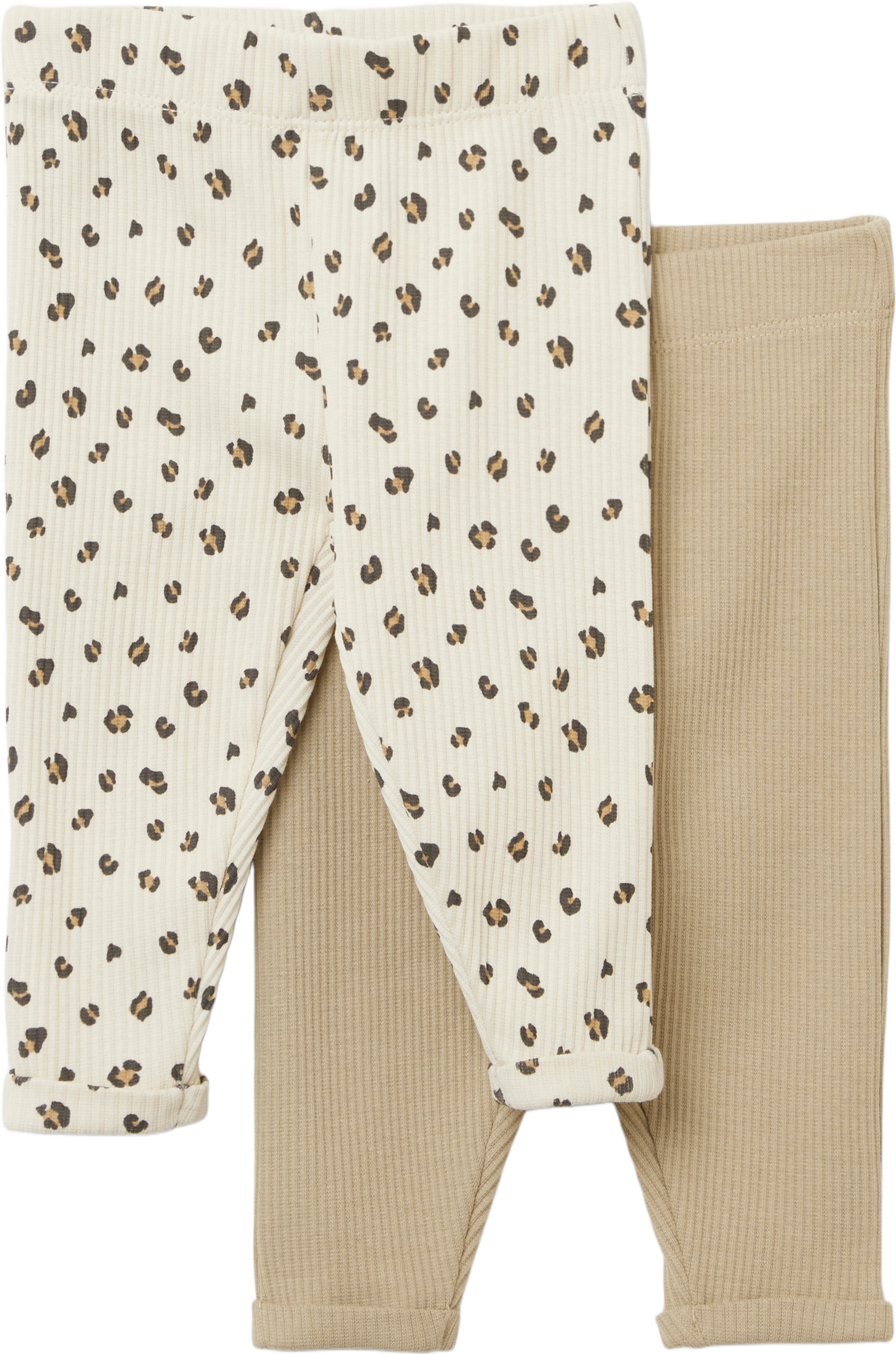 Ribbade leggings DIDI, 2-pack