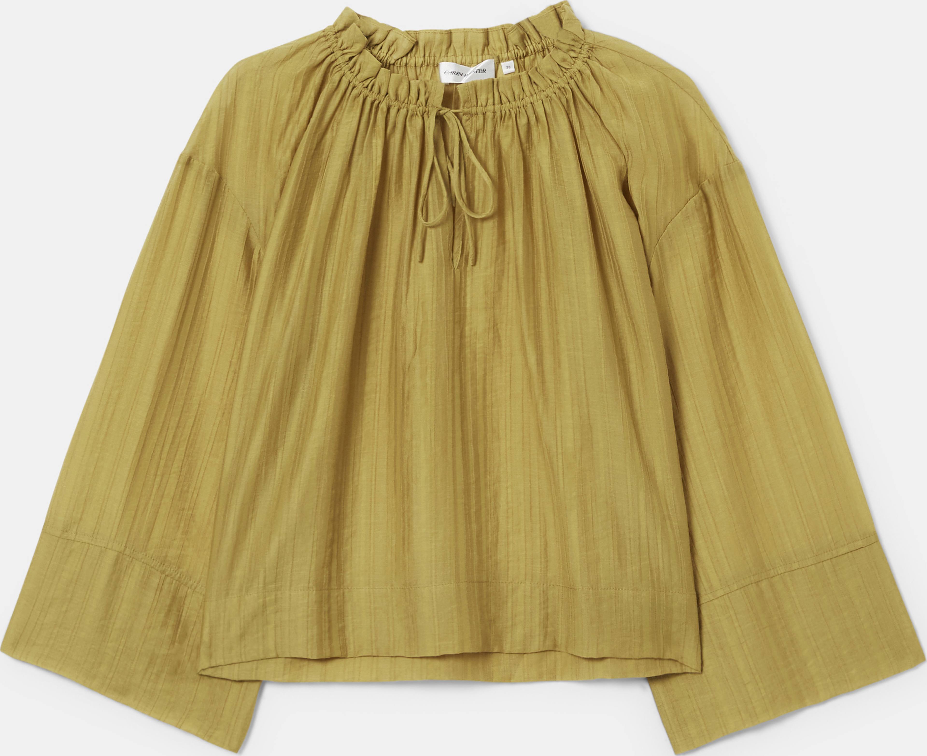 Blus med snörning ALY