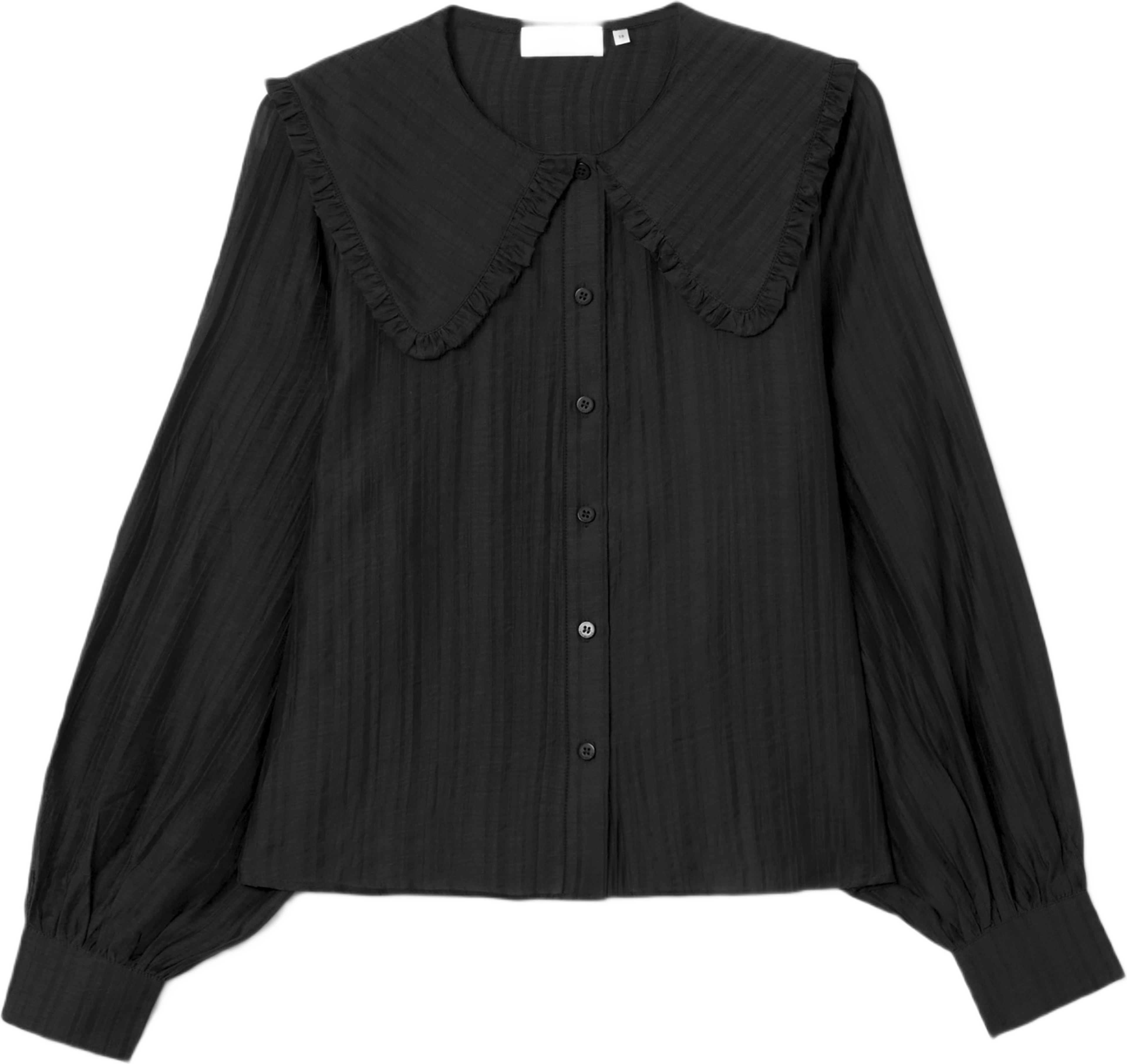 Blus med volangkrage ANELLA