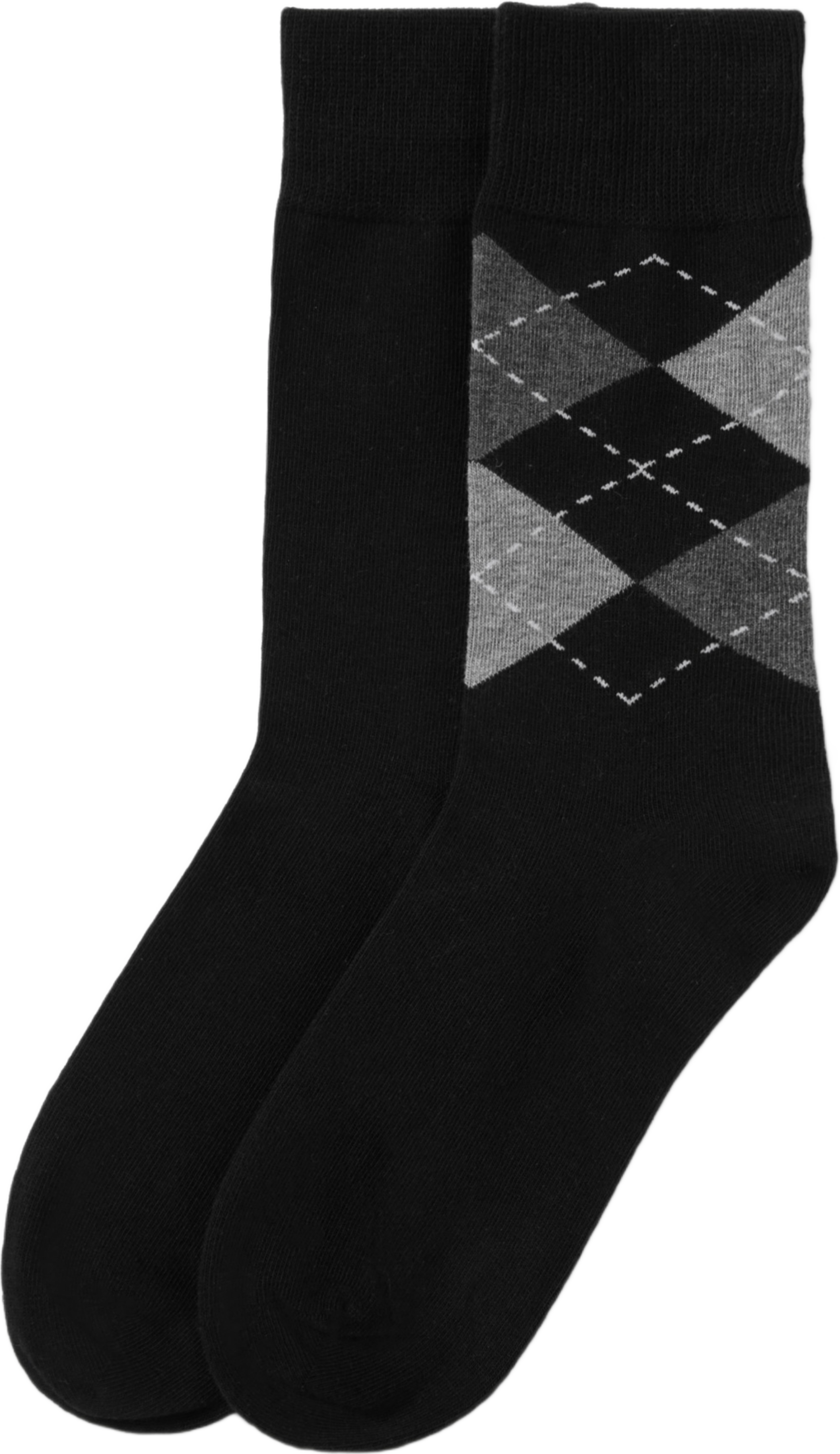 Strumpor argyle, 2-pack