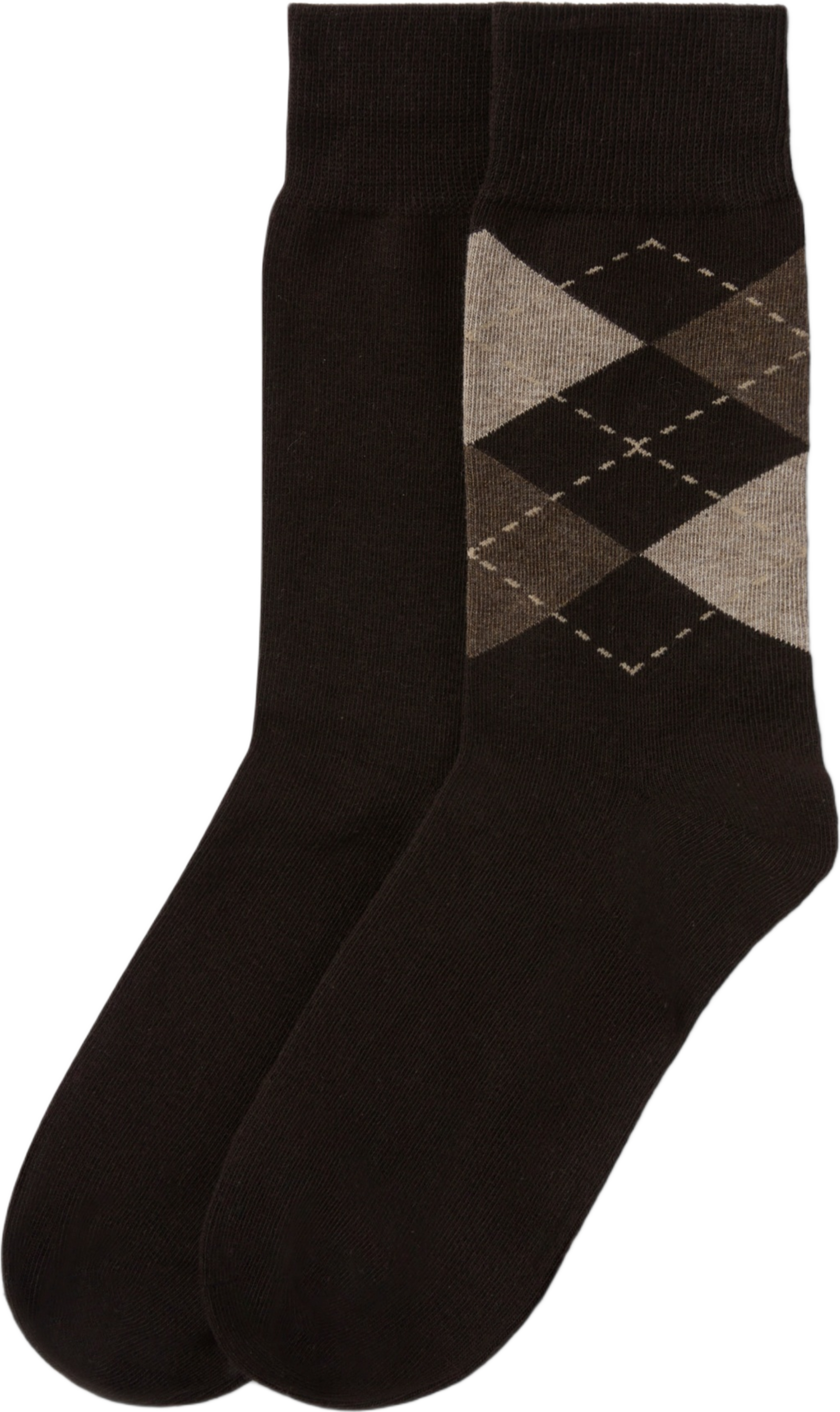 Strumpor argyle, 2-pack