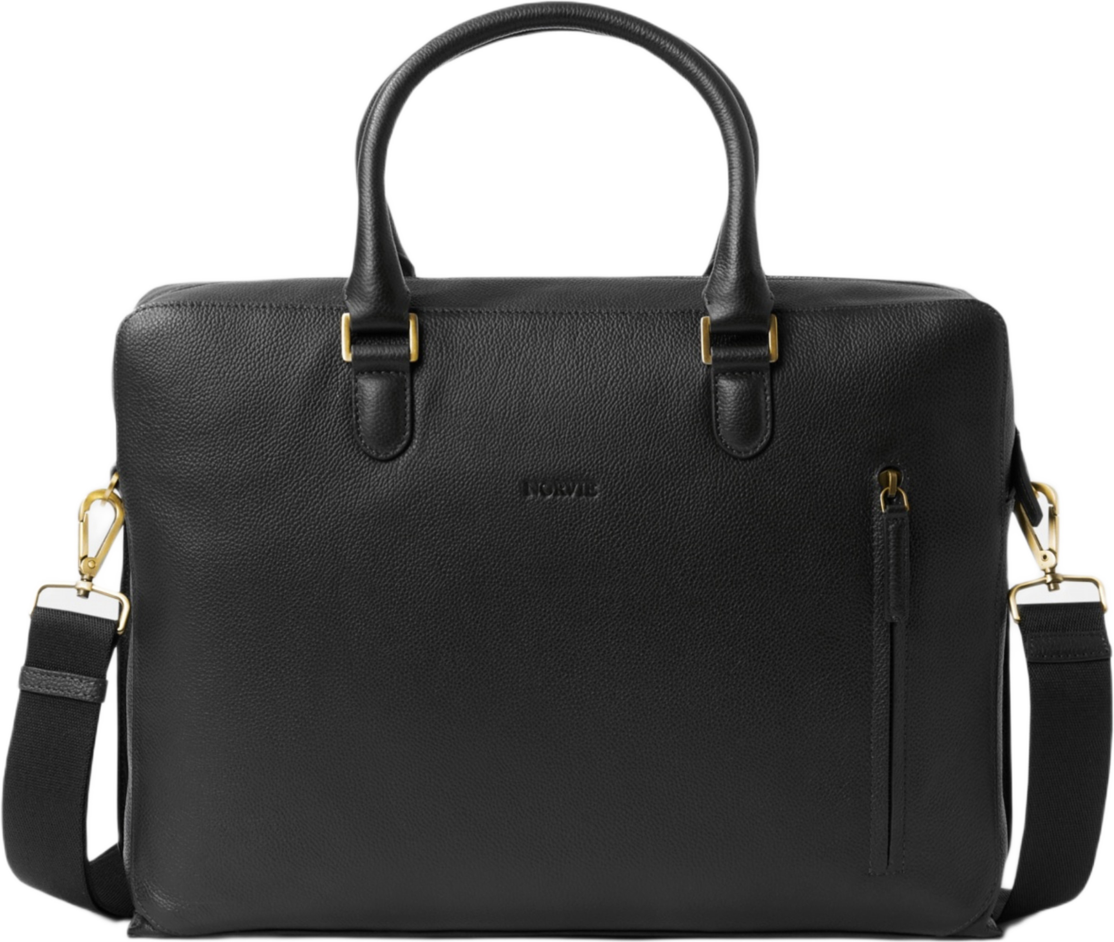 Laptopväska i skinn FREDRIK