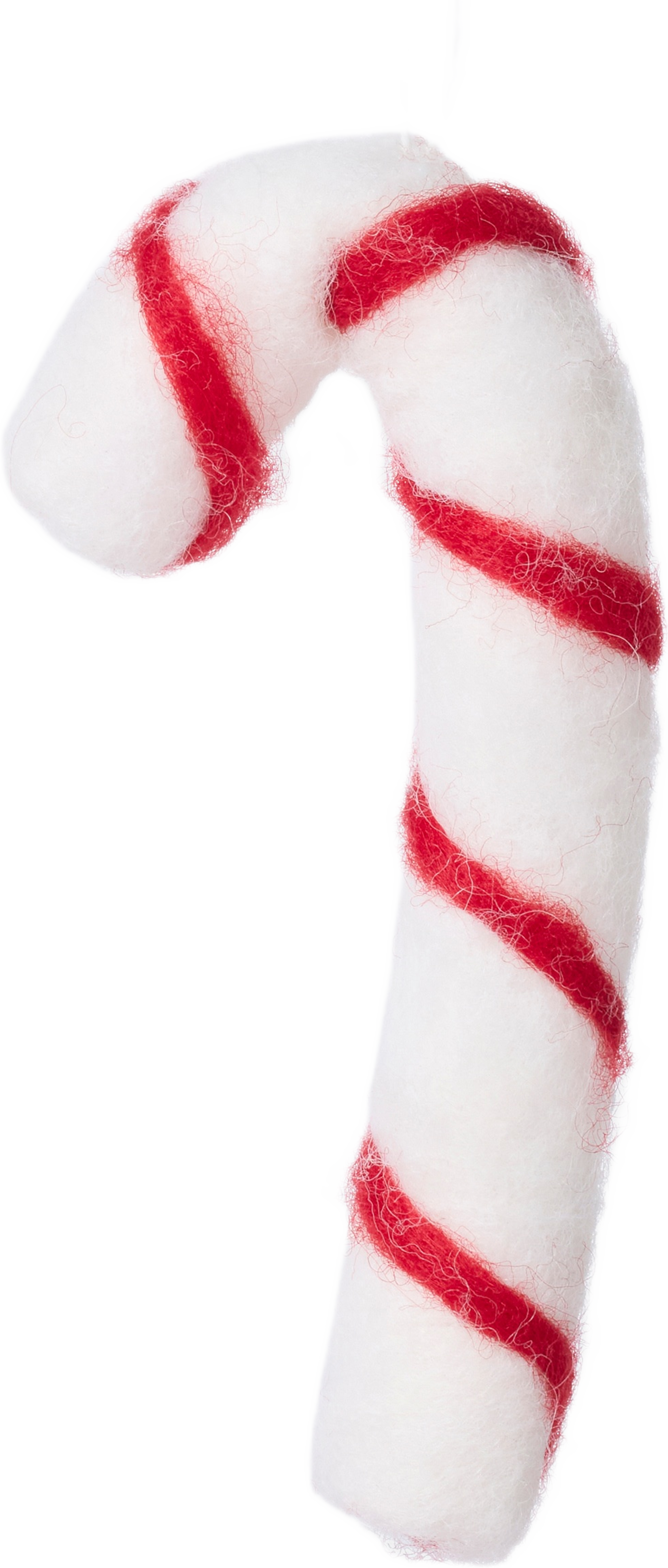 Julgranshänge i ull CANDY CANE, från Åhléns Home, i färgen Off White/Red. Klicka för att öppna bilden i stort format