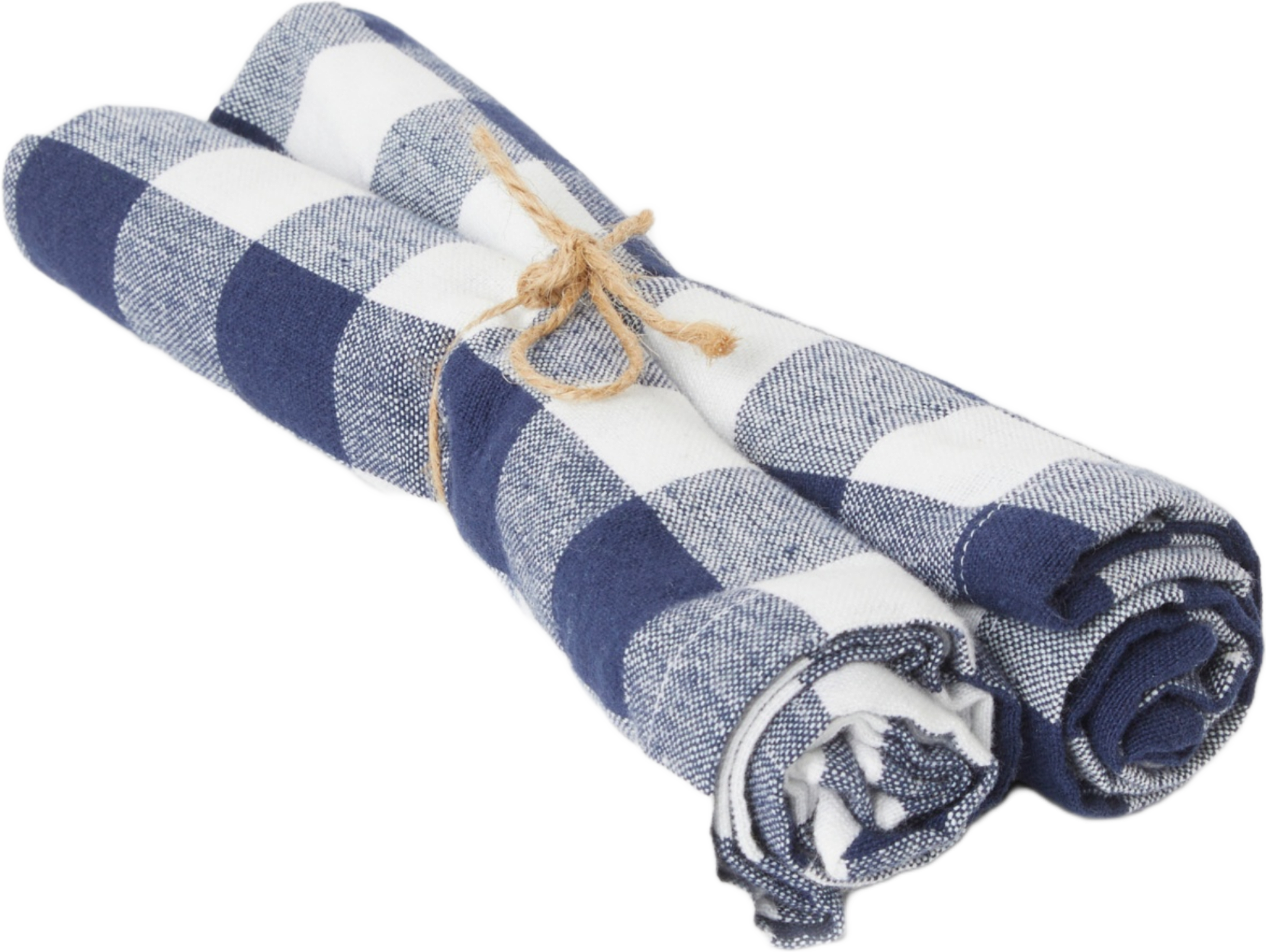 Bomullsservetter GINGHAM, 2-pack