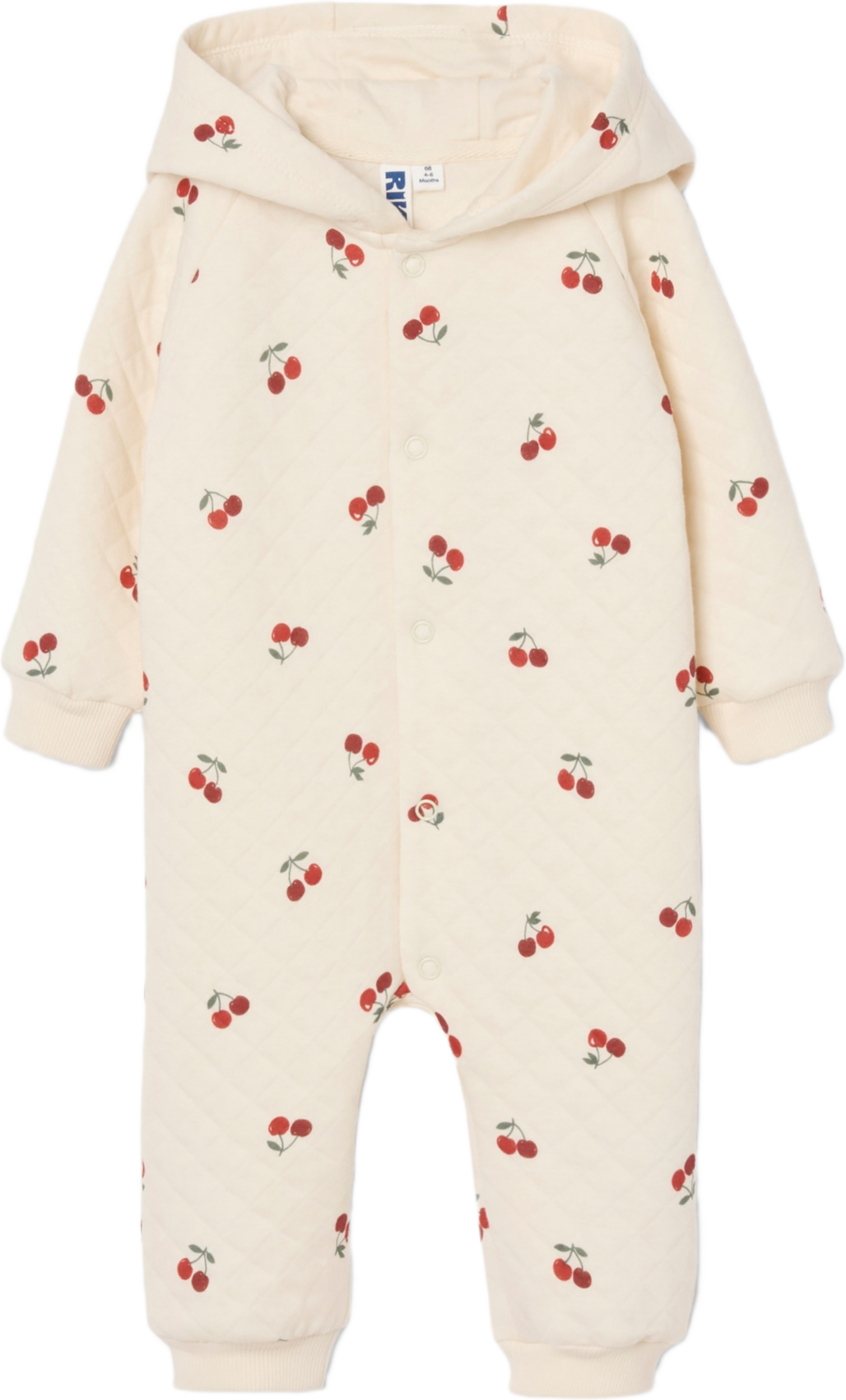Quiltad onesie med björnöron BOBO