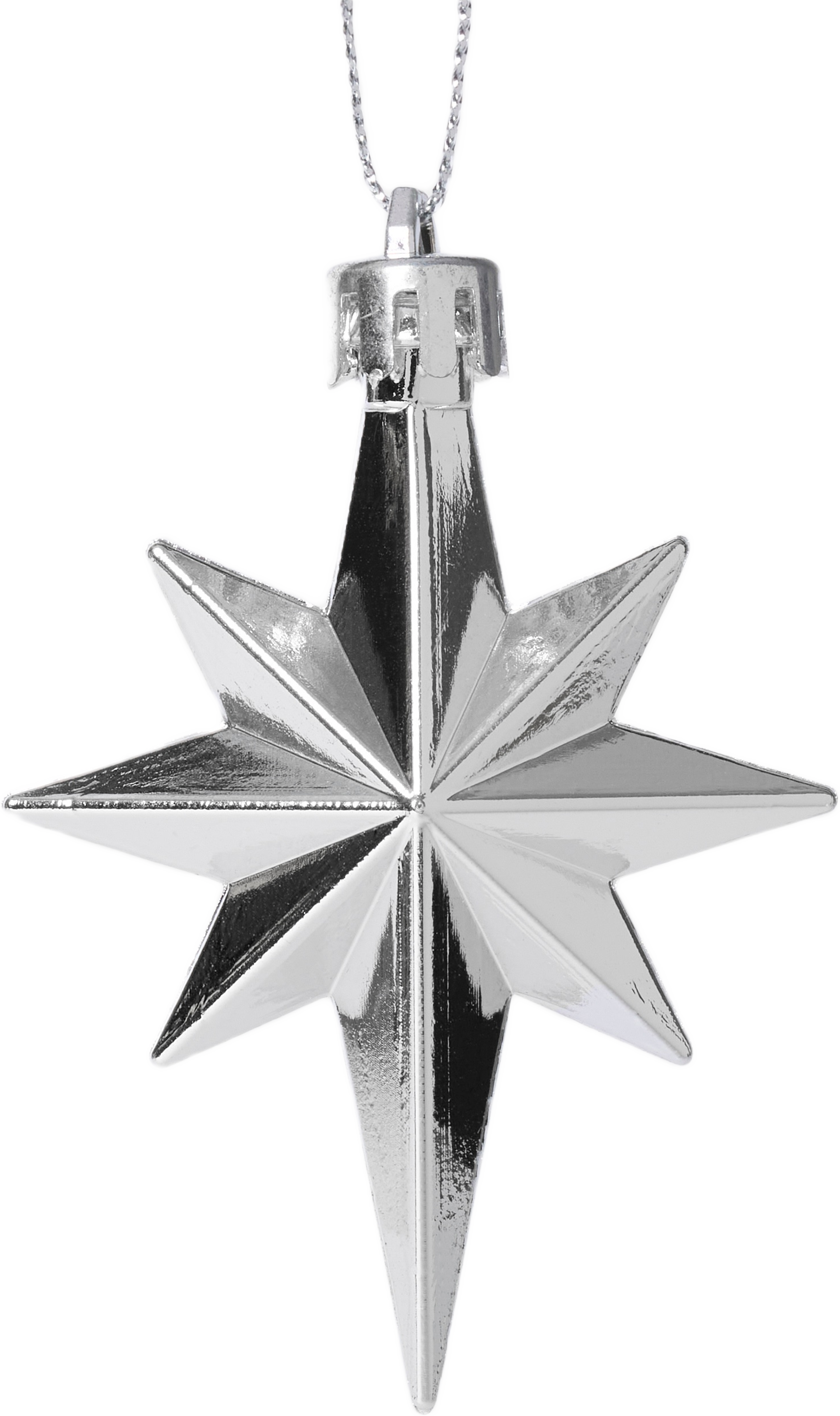 Julgranshänge STAR, från Åhléns Home, i färgen Silver. Klicka för att öppna bilden i stort format