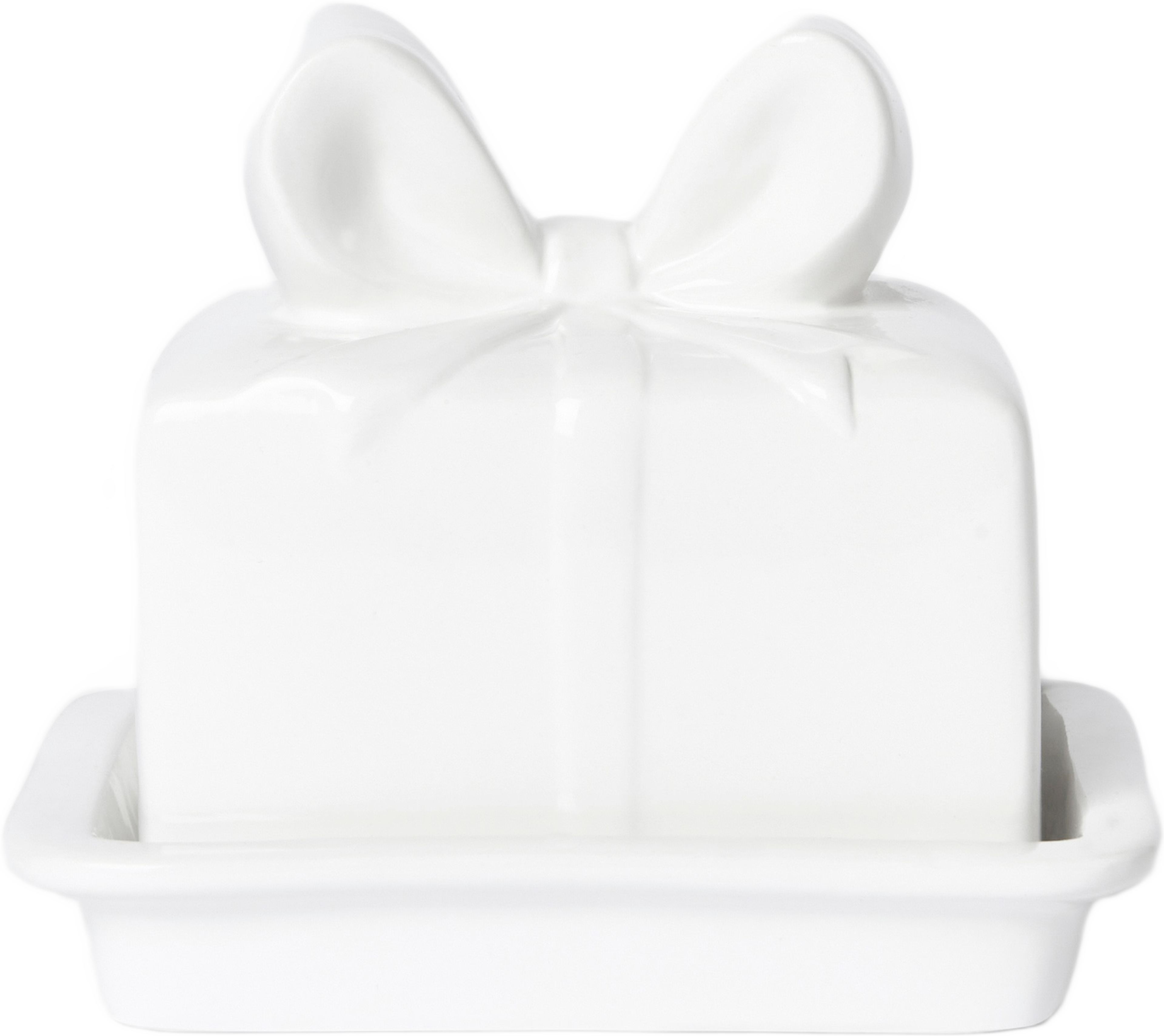 Smörask BOW, från Åhléns Home, i färgen White. Klicka för att öppna bilden i stort format