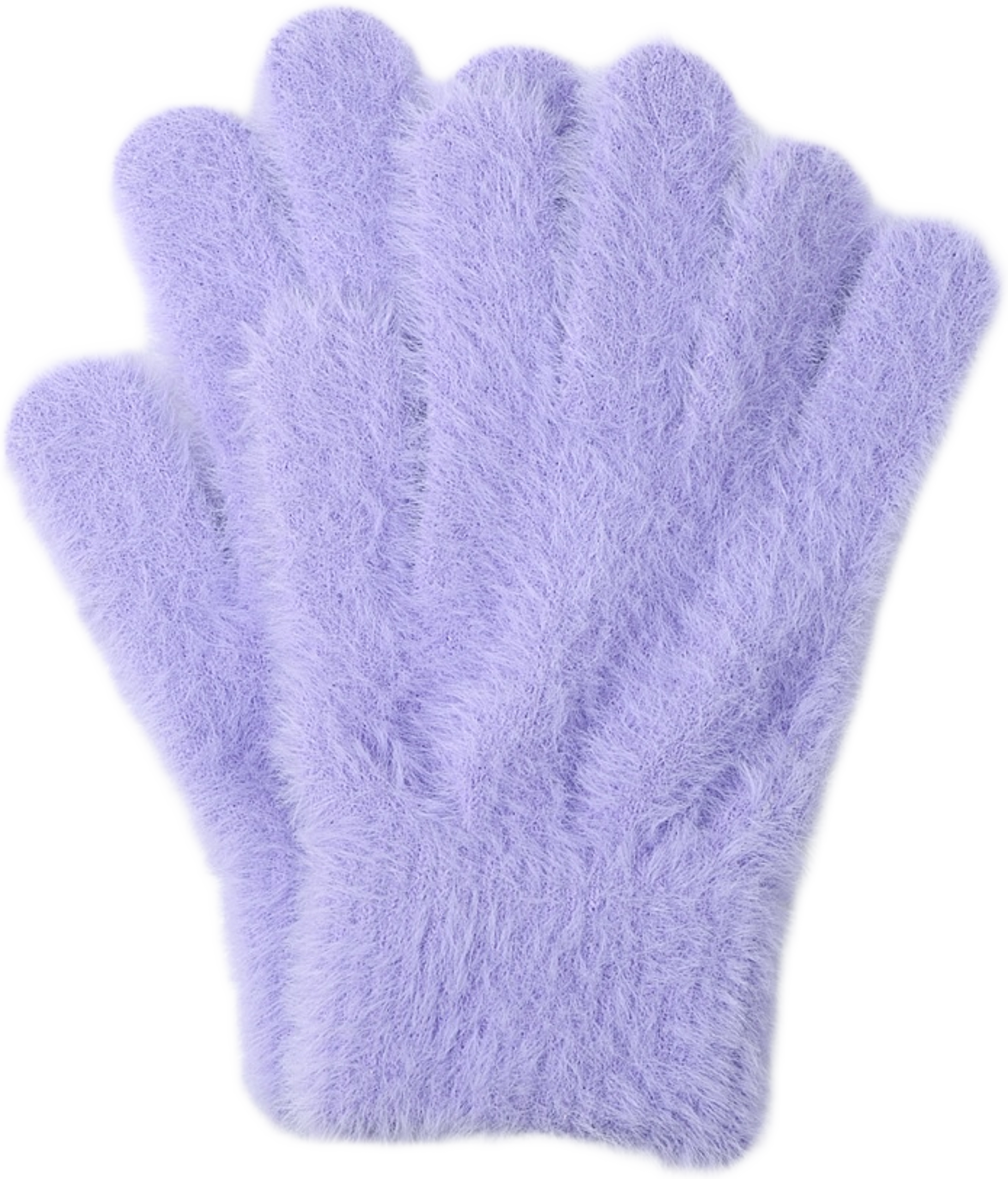 Lurviga fingervantar LOA, från RIKIKI, i färgen Purple 2. Klicka för att öppna bilden i stort format