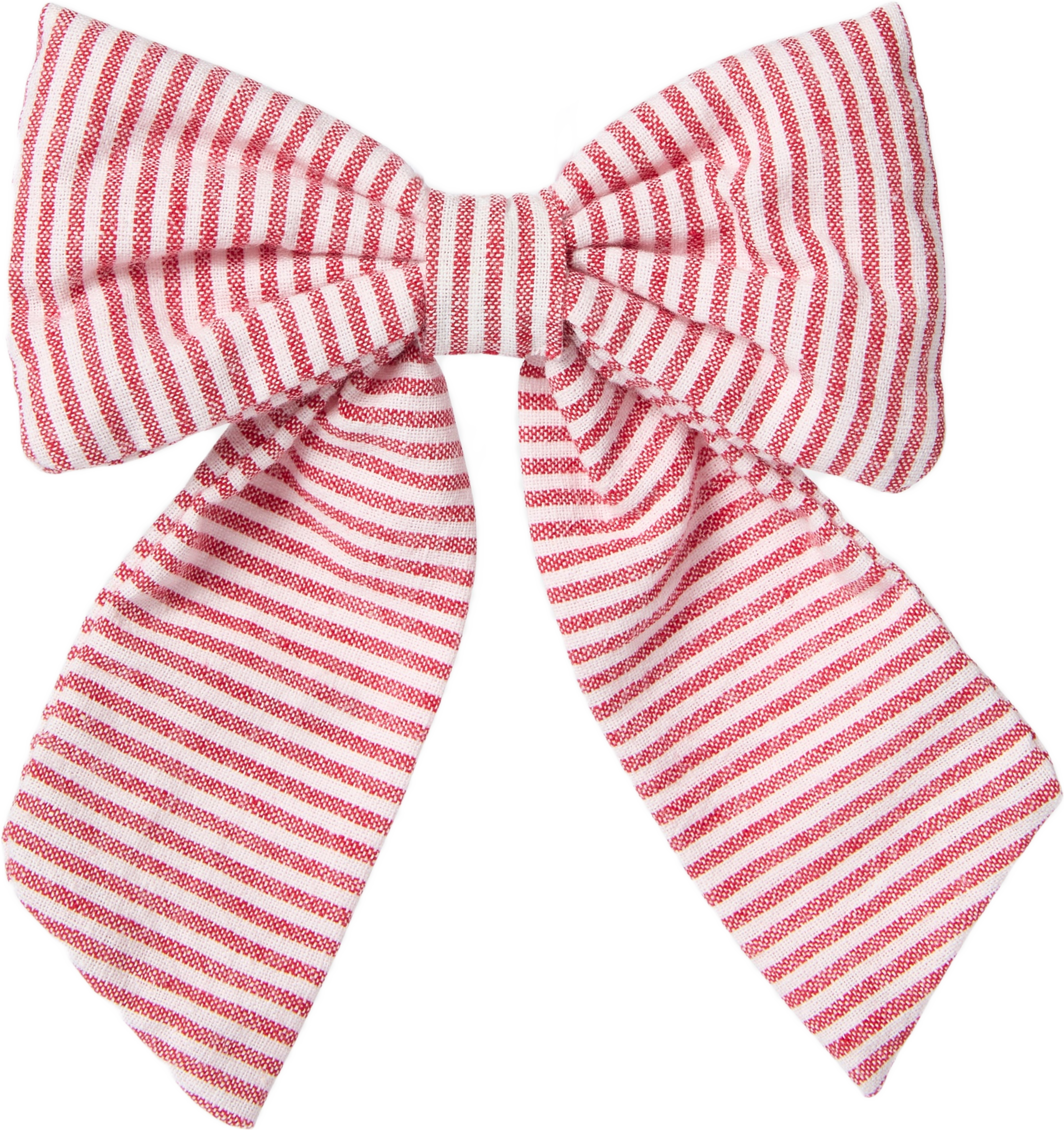 Randig rosett BOW 12x15 cm, från Åhléns Home, i färgen Off White/Red. Klicka för att öppna bilden i stort format