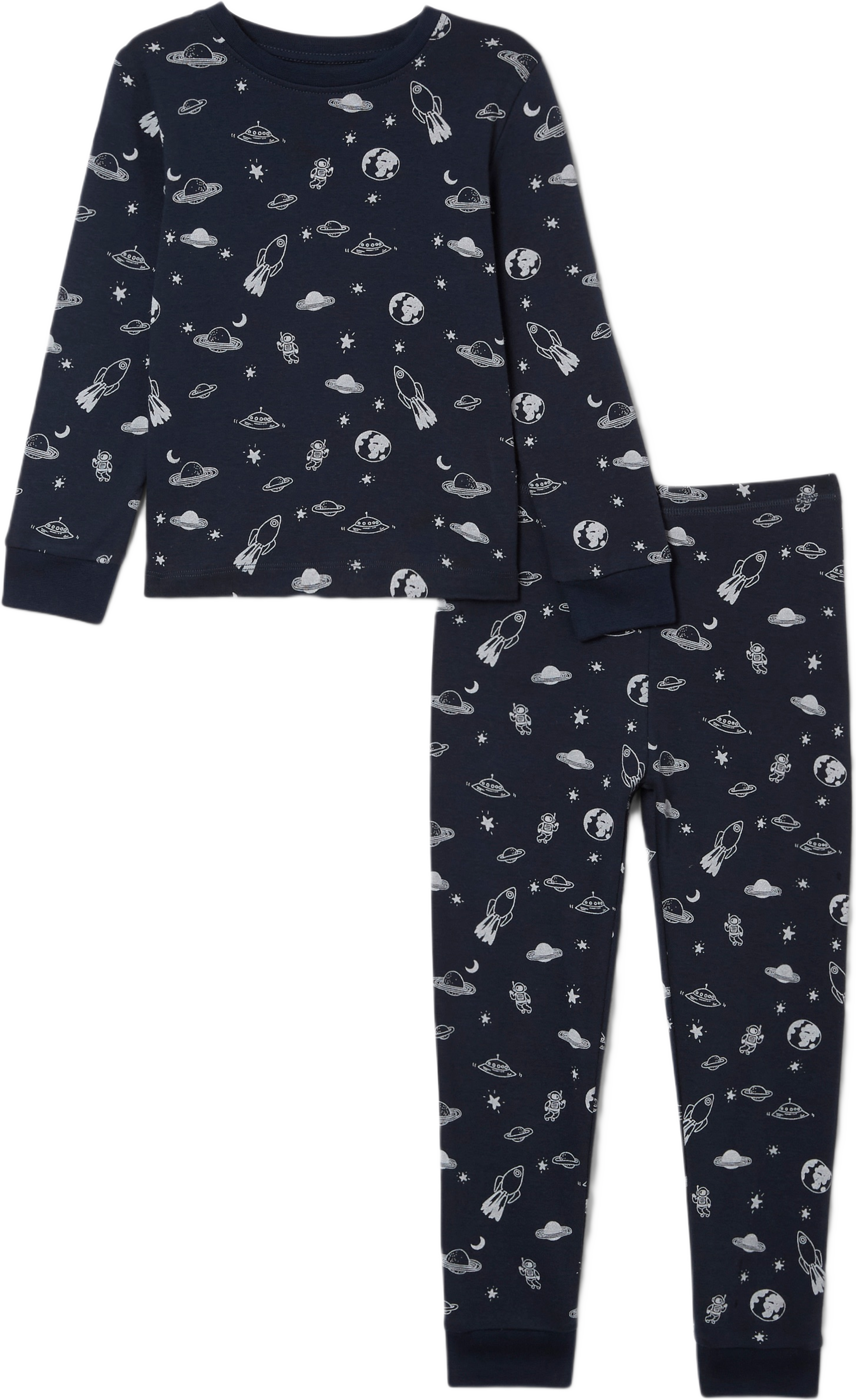 Pyjamas med tryck POW