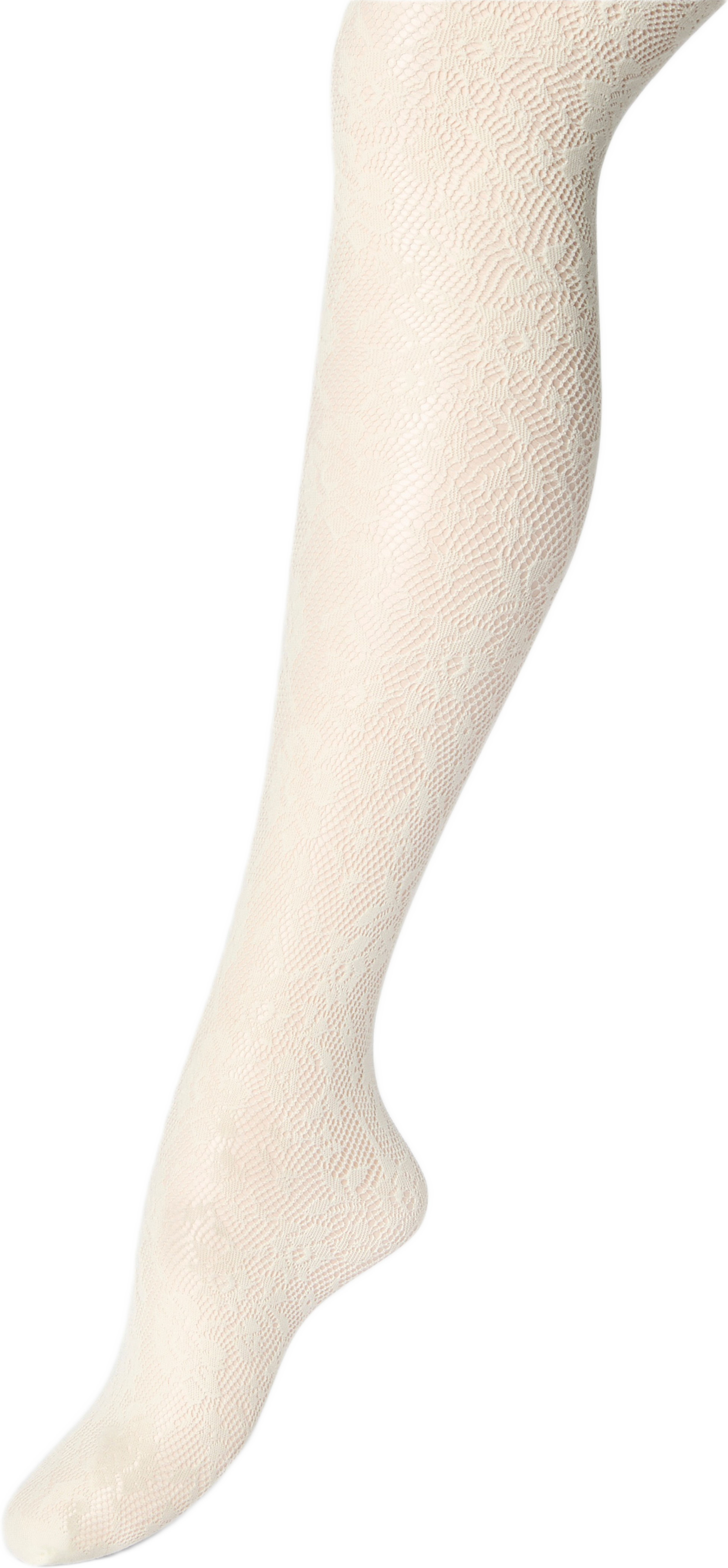 Strumpbyxor i spets, 1-pack, från Å WOMAN, i färgen White.